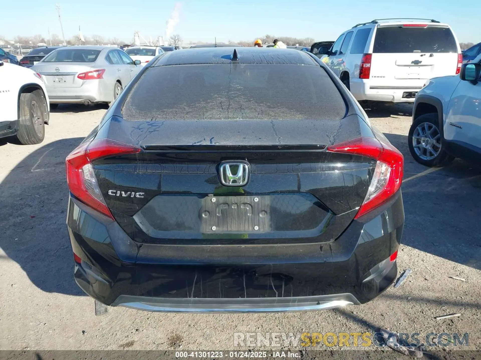 16 Фотография поврежденного автомобиля 19XFC1F7XME013492 HONDA CIVIC 2021
