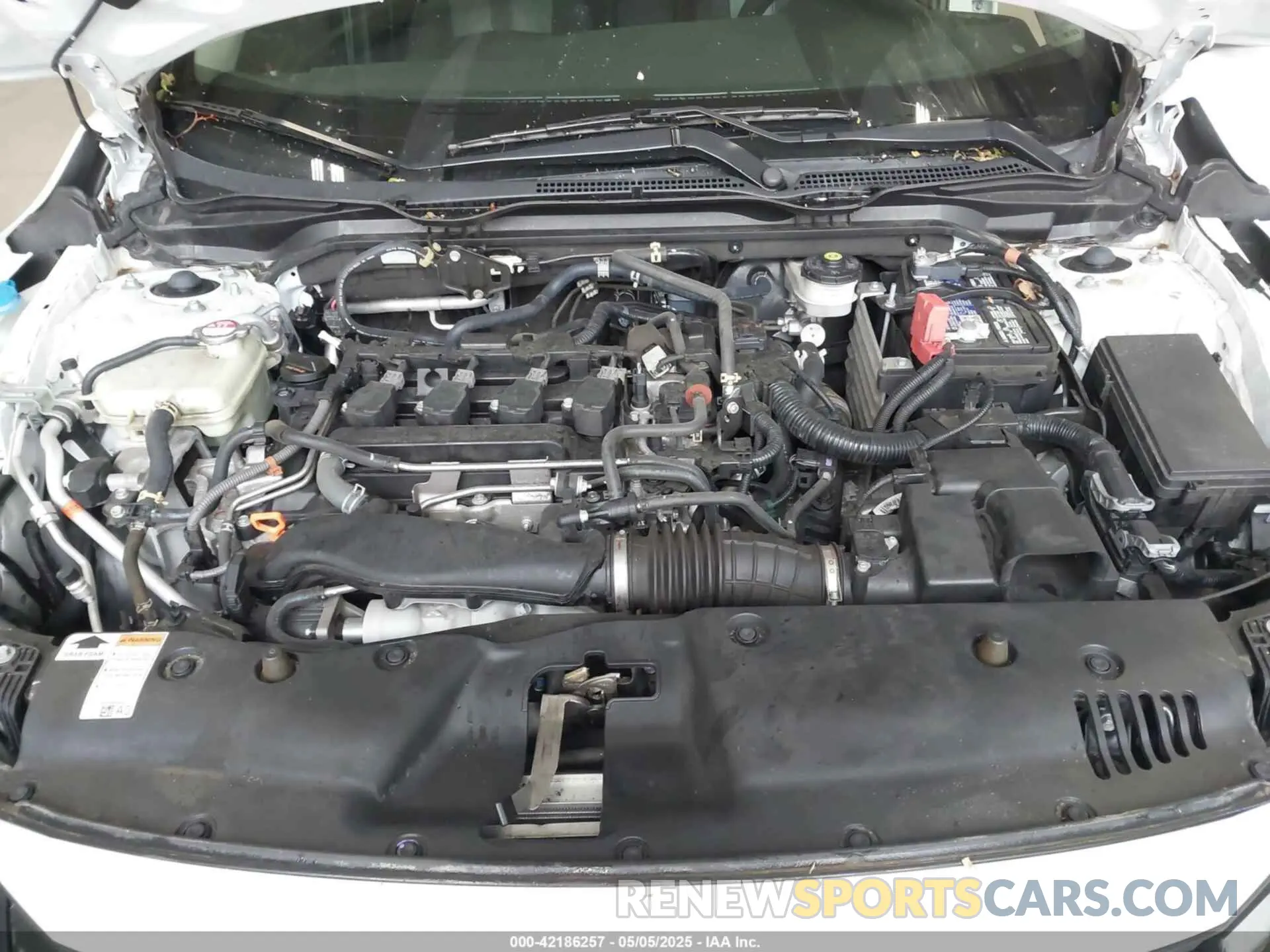 10 Photograph of a damaged car 19XFC1F7XME202207 HONDA CIVIC 2021
