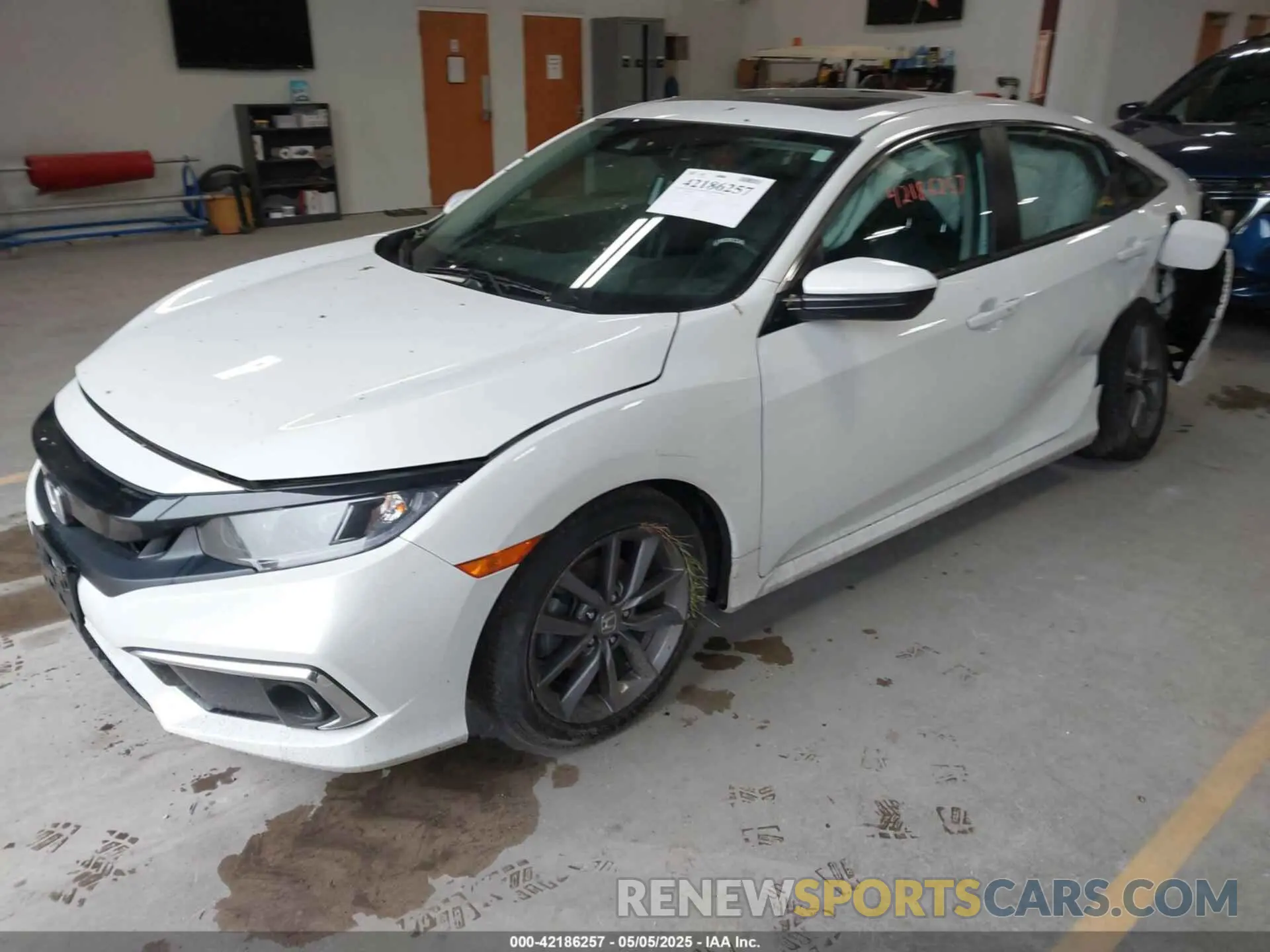 2 Photograph of a damaged car 19XFC1F7XME202207 HONDA CIVIC 2021