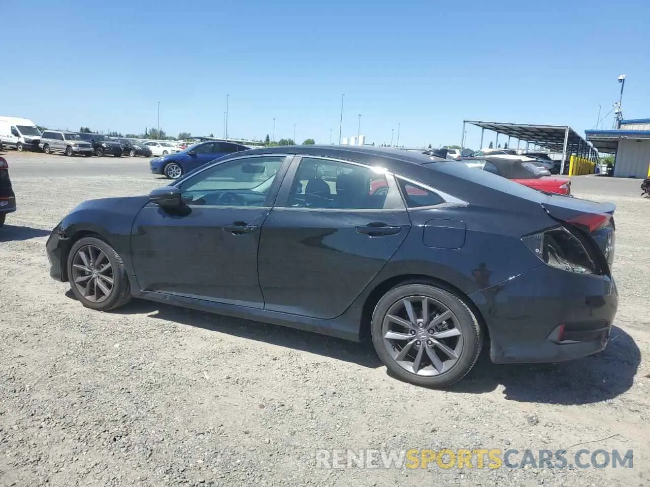2 Photograph of a damaged car 19XFC1F7XME208685 HONDA CIVIC 2021