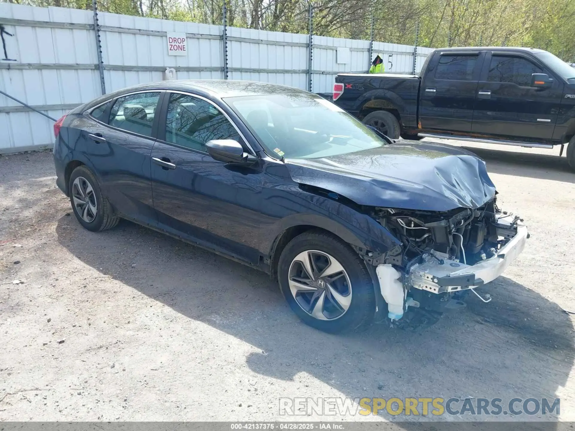1 Фотография поврежденного автомобиля 19XFC2F65ME000324 HONDA CIVIC 2021