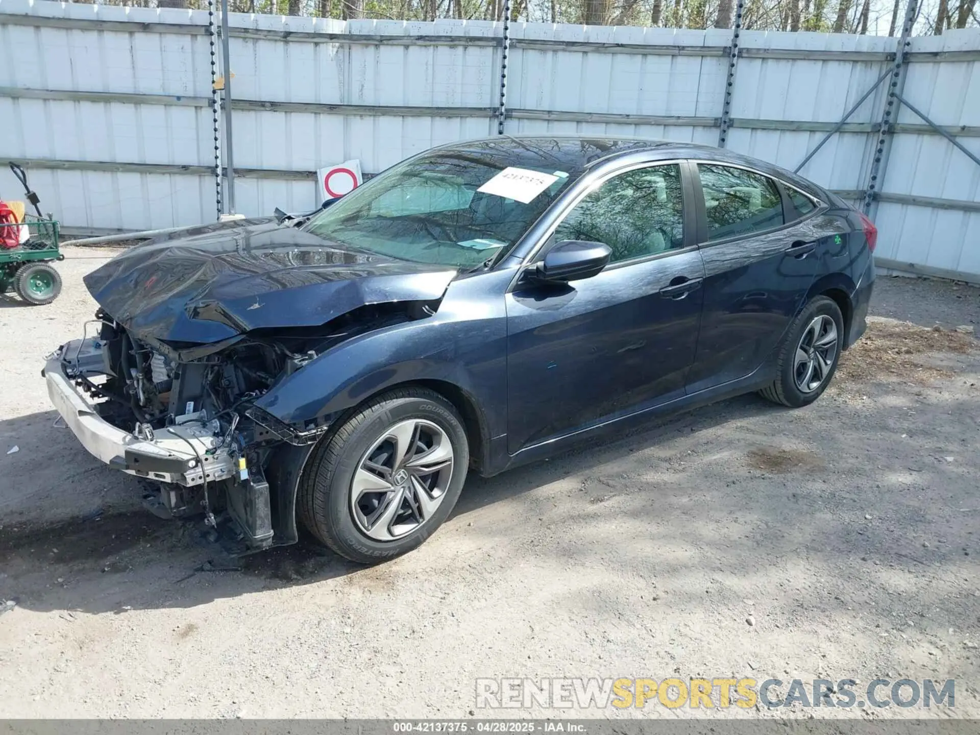2 Фотография поврежденного автомобиля 19XFC2F65ME000324 HONDA CIVIC 2021