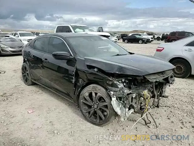14 Photograph of a damaged car 19XFC2F81ME201445 HONDA CIVIC 2021