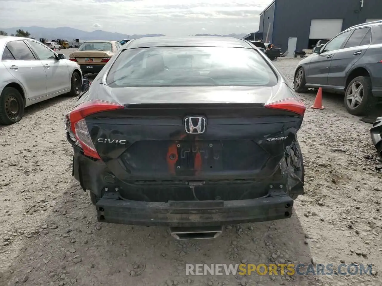 6 Photograph of a damaged car 19XFC2F81ME201445 HONDA CIVIC 2021