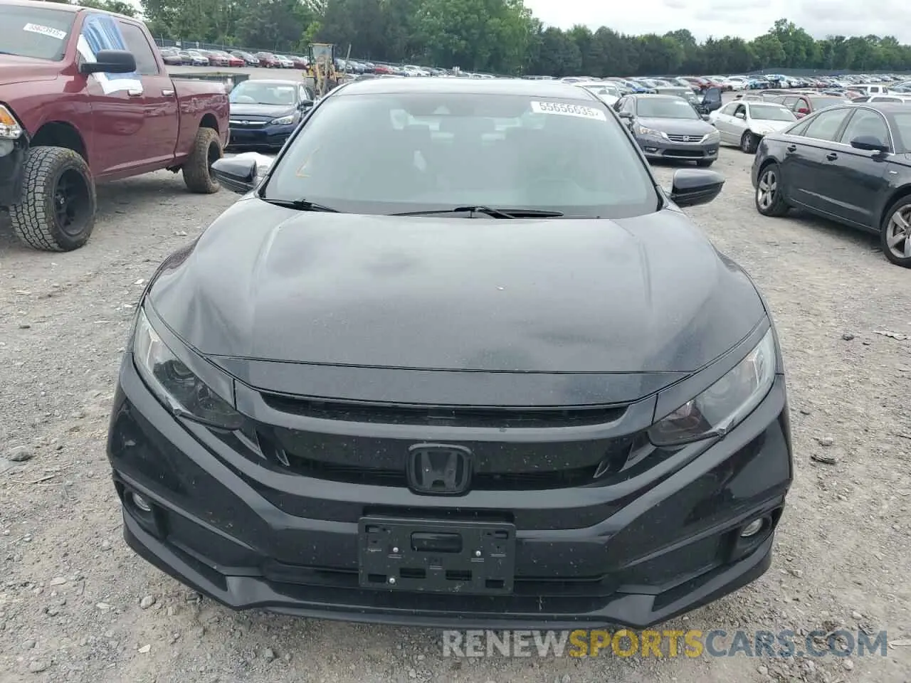 5 Photograph of a damaged car 19XFC2F84ME002745 HONDA CIVIC 2021
