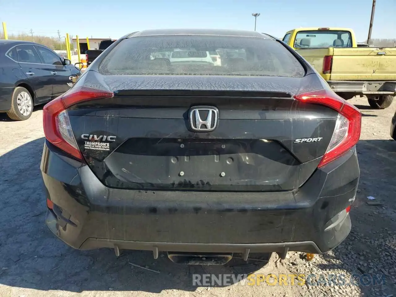 6 Photograph of a damaged car 19XFC2F85ME000566 HONDA CIVIC 2021