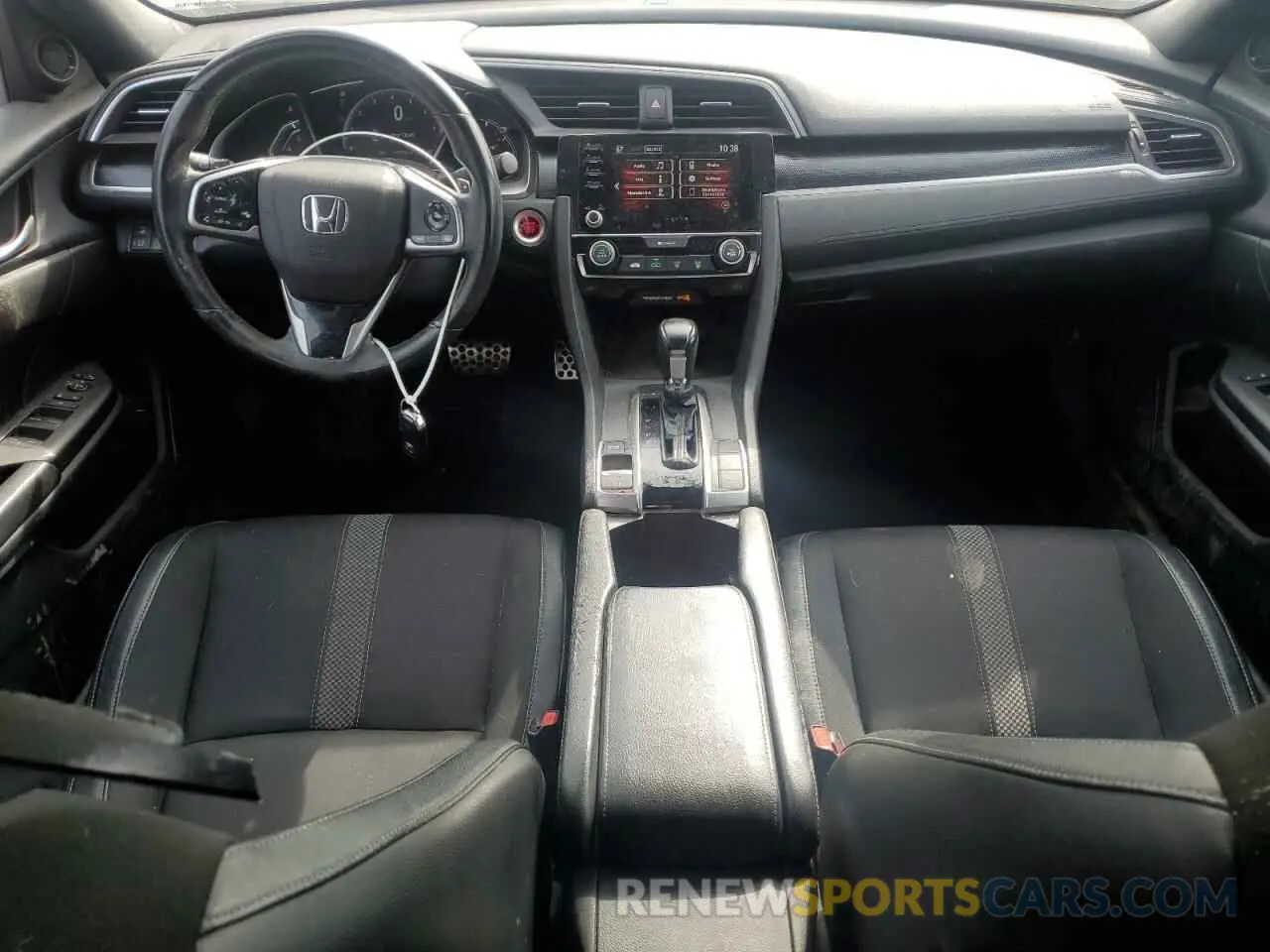 8 Photograph of a damaged car 19XFC2F85ME000566 HONDA CIVIC 2021