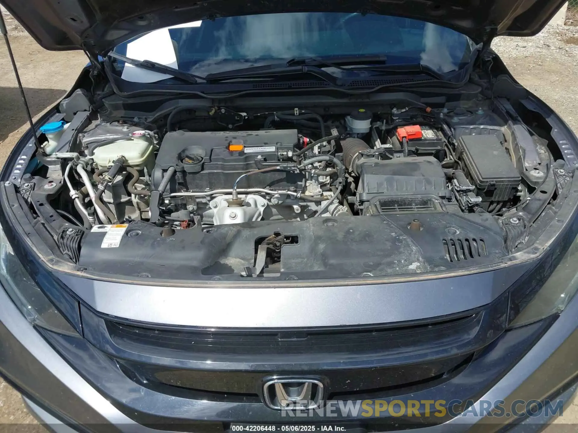 10 Photograph of a damaged car 19XFC2F85ME001894 HONDA CIVIC 2021