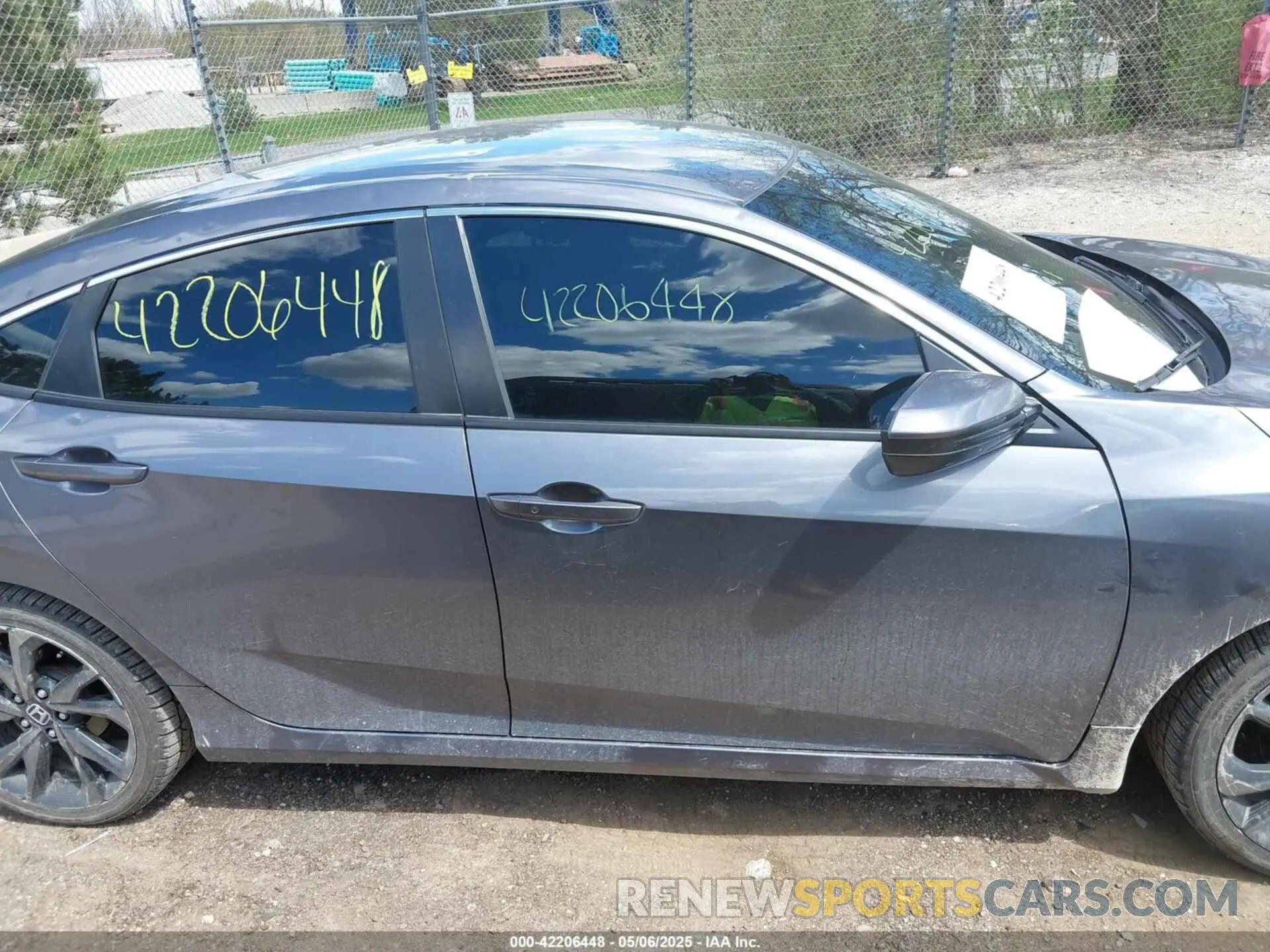 13 Photograph of a damaged car 19XFC2F85ME001894 HONDA CIVIC 2021