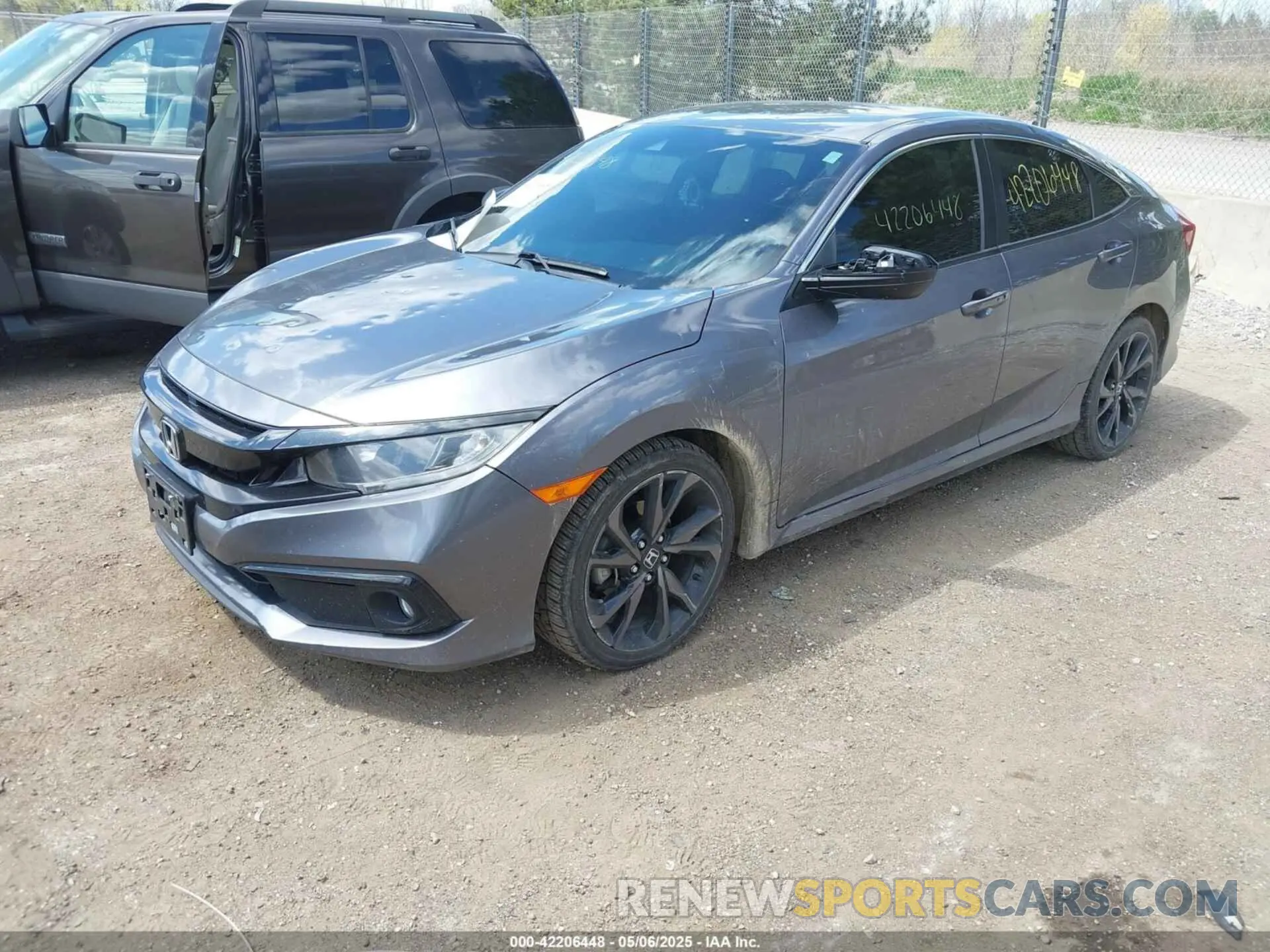 2 Photograph of a damaged car 19XFC2F85ME001894 HONDA CIVIC 2021