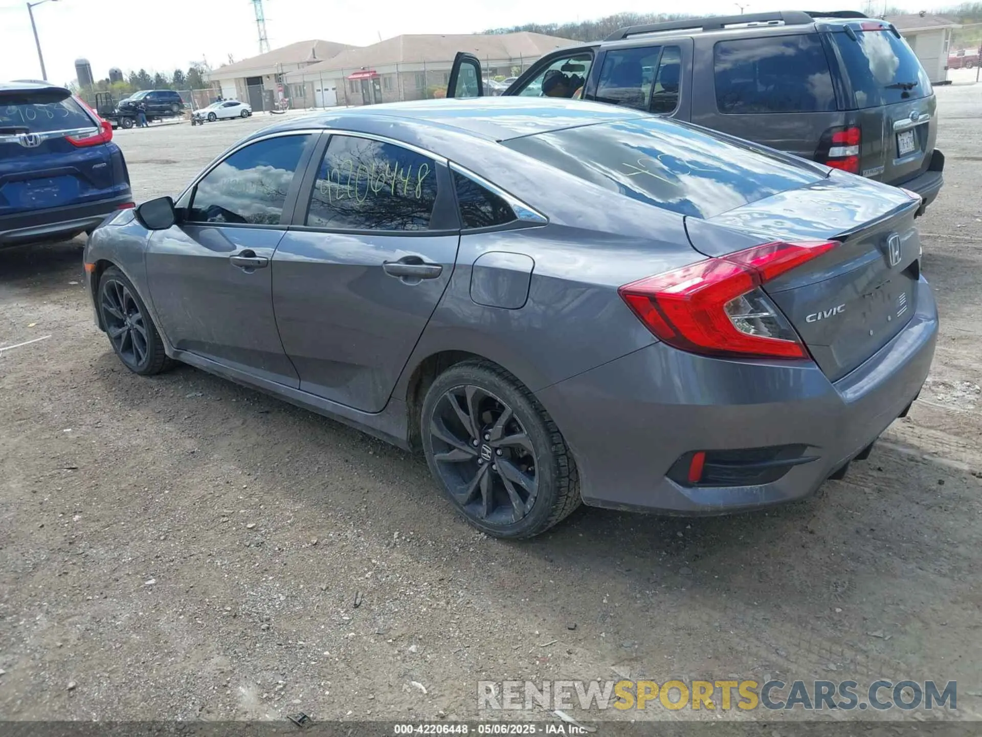 3 Photograph of a damaged car 19XFC2F85ME001894 HONDA CIVIC 2021