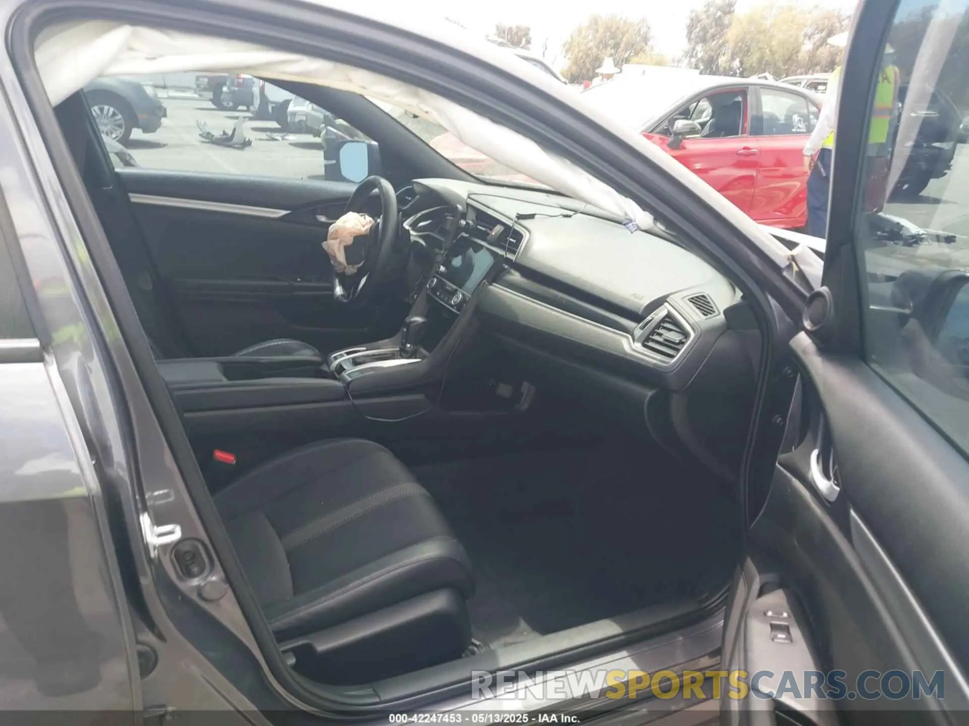 5 Фотография поврежденного автомобиля 19XFC2F86ME003377 HONDA CIVIC 2021