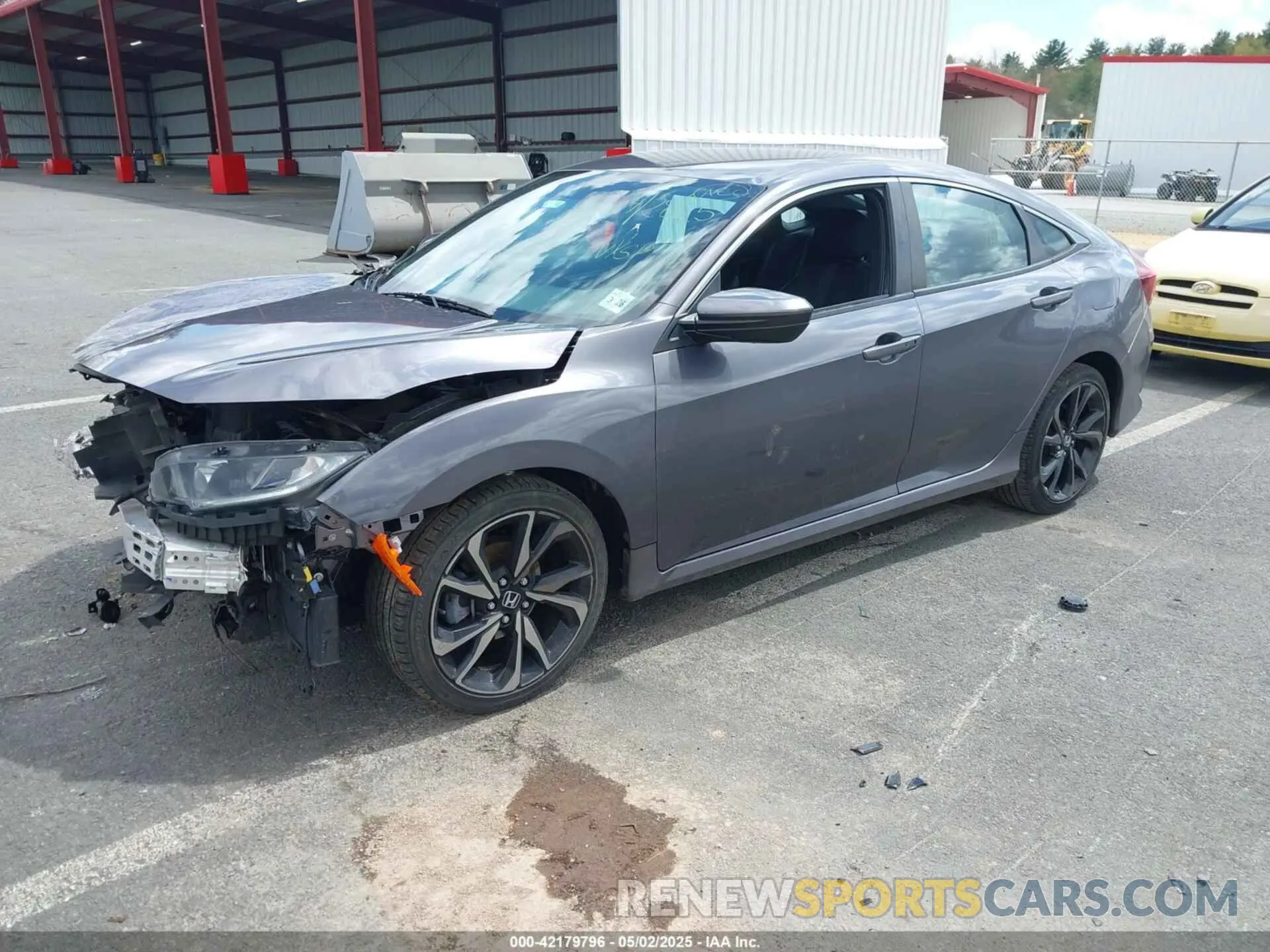 2 Photograph of a damaged car 19XFC2F87ME200977 HONDA CIVIC 2021