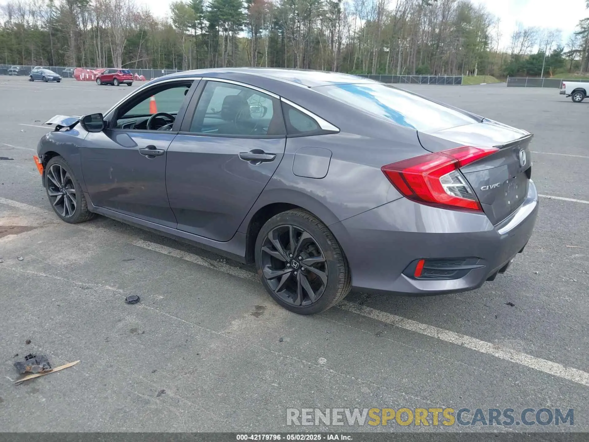 3 Photograph of a damaged car 19XFC2F87ME200977 HONDA CIVIC 2021
