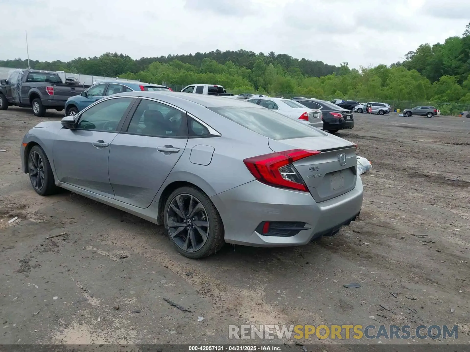 3 Photograph of a damaged car 19XFC2F89ME003745 HONDA CIVIC 2021