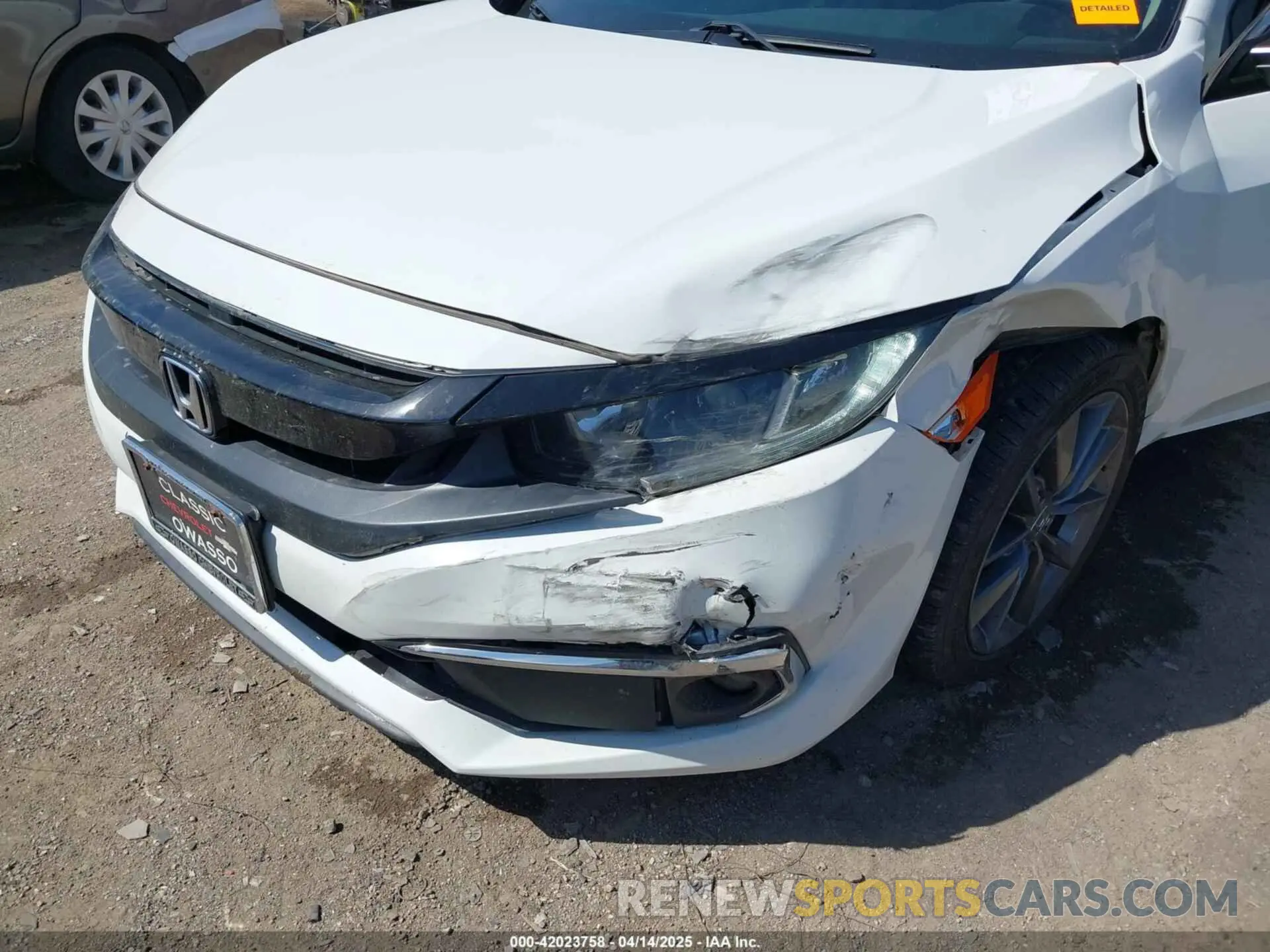 6 Photograph of a damaged car 2HGFC1F30MH705053 HONDA CIVIC 2021