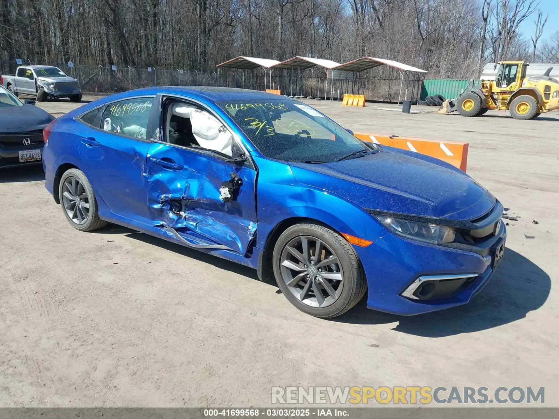 1 Фотография поврежденного автомобиля 2HGFC1F31MH705756 HONDA CIVIC 2021