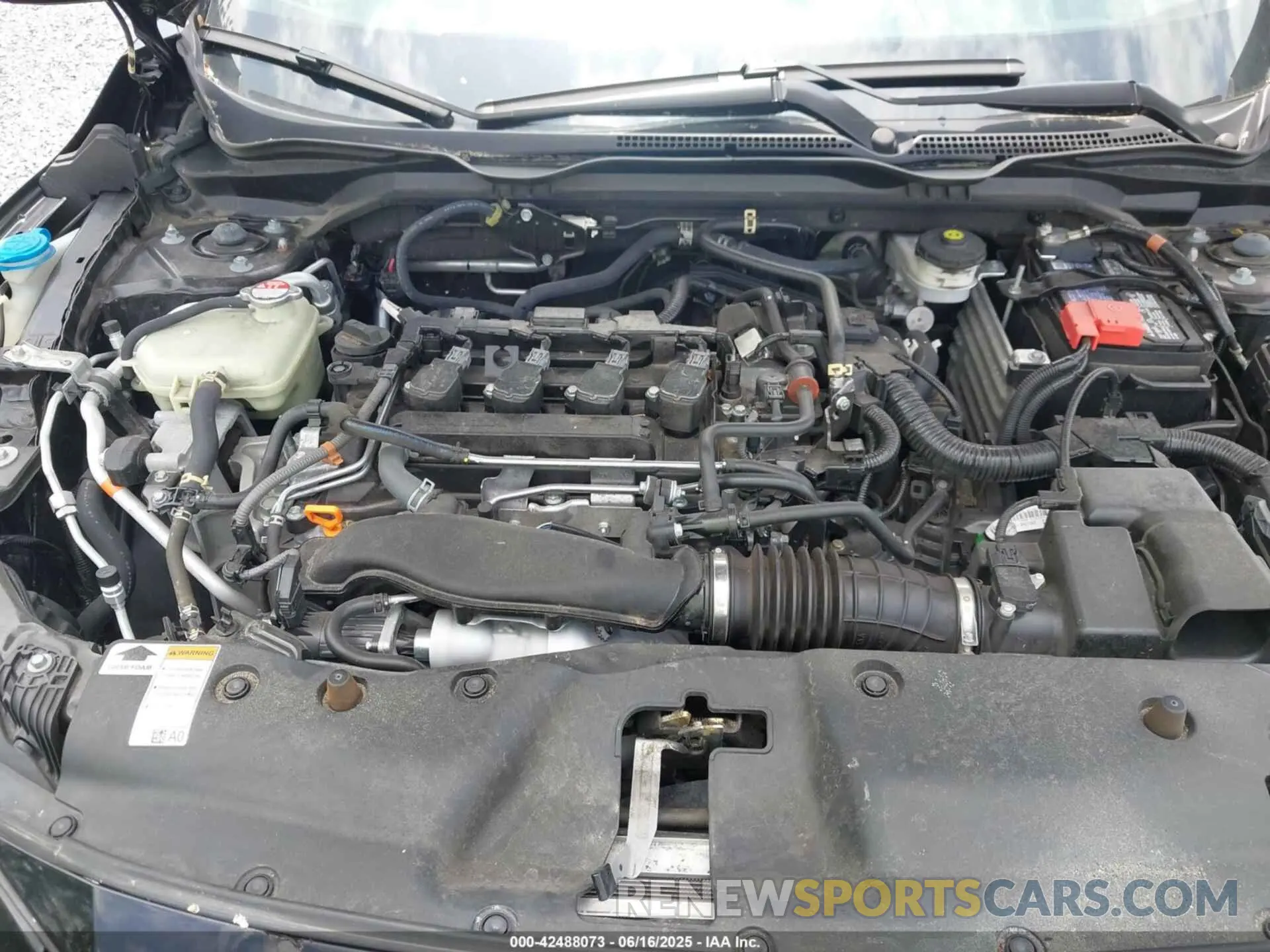 10 Photograph of a damaged car 2HGFC1F33MH704284 HONDA CIVIC 2021