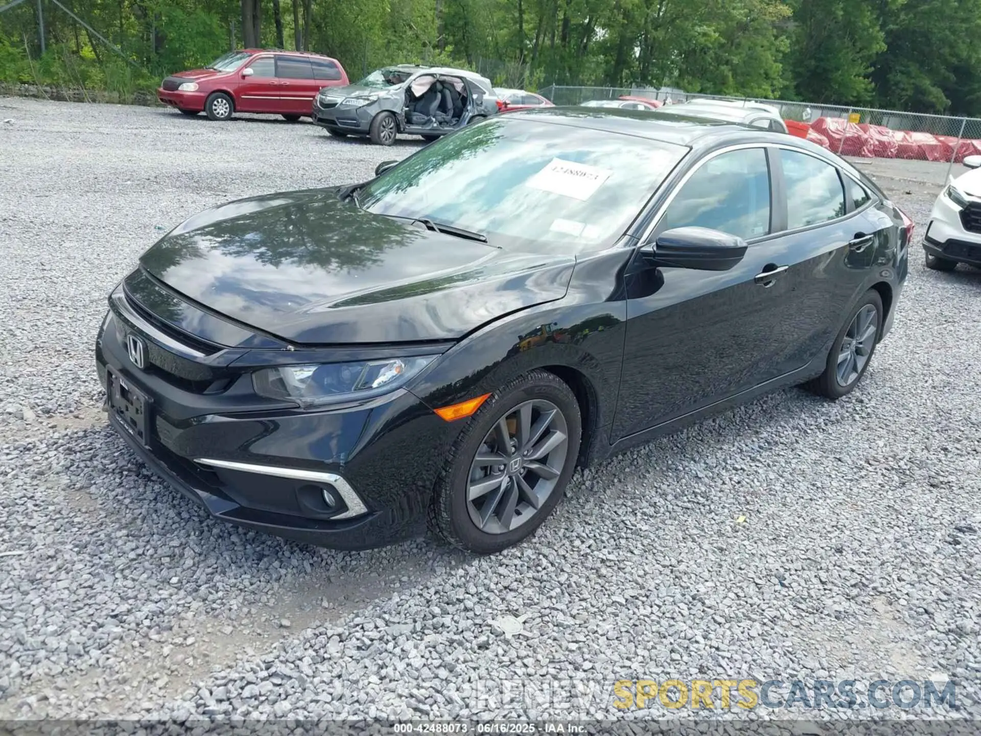 2 Photograph of a damaged car 2HGFC1F33MH704284 HONDA CIVIC 2021