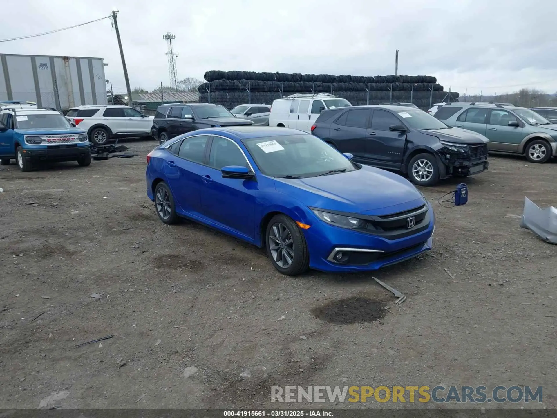 1 Фотография поврежденного автомобиля 2HGFC1F35MH703346 HONDA CIVIC 2021
