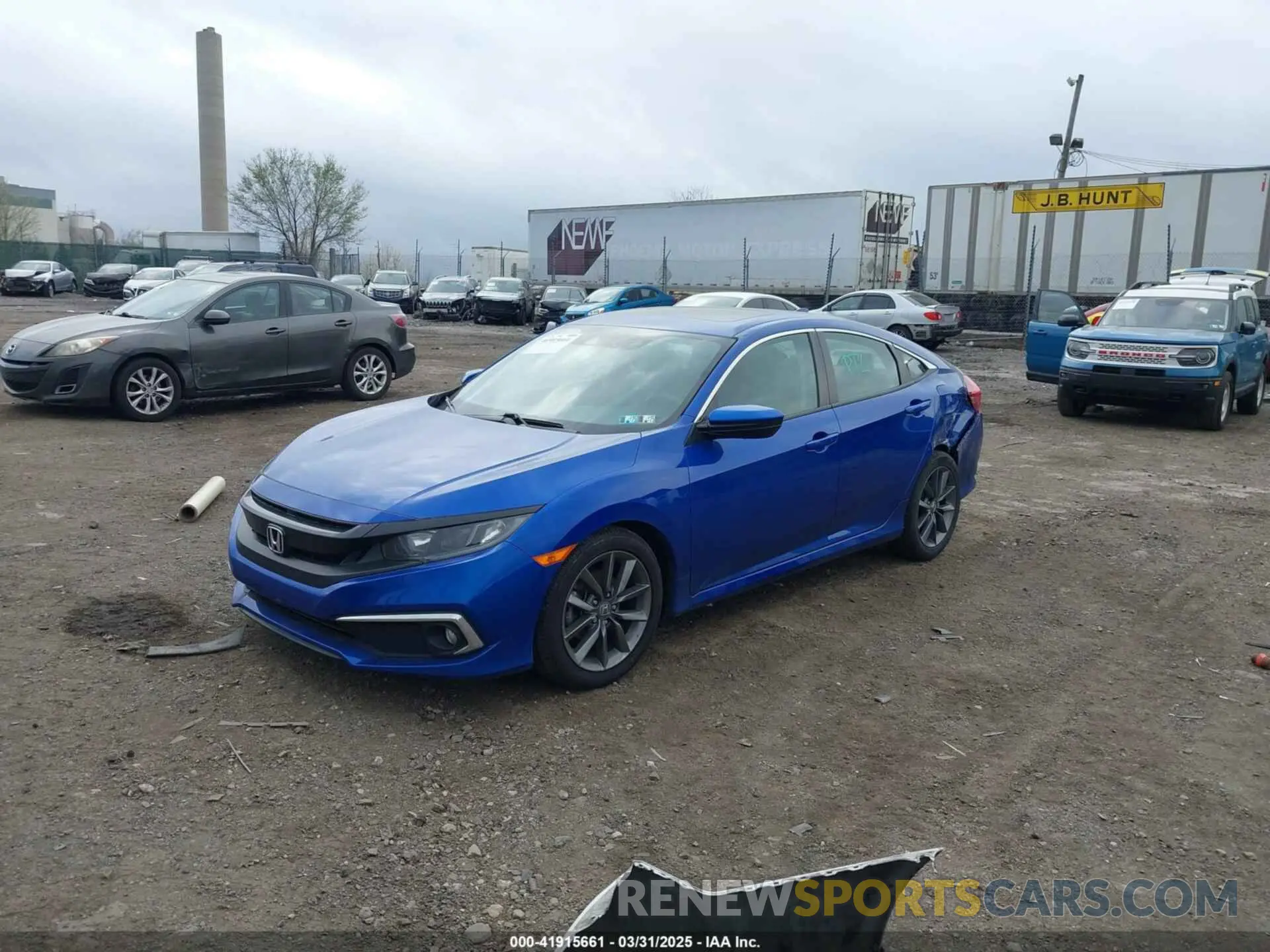 2 Фотография поврежденного автомобиля 2HGFC1F35MH703346 HONDA CIVIC 2021