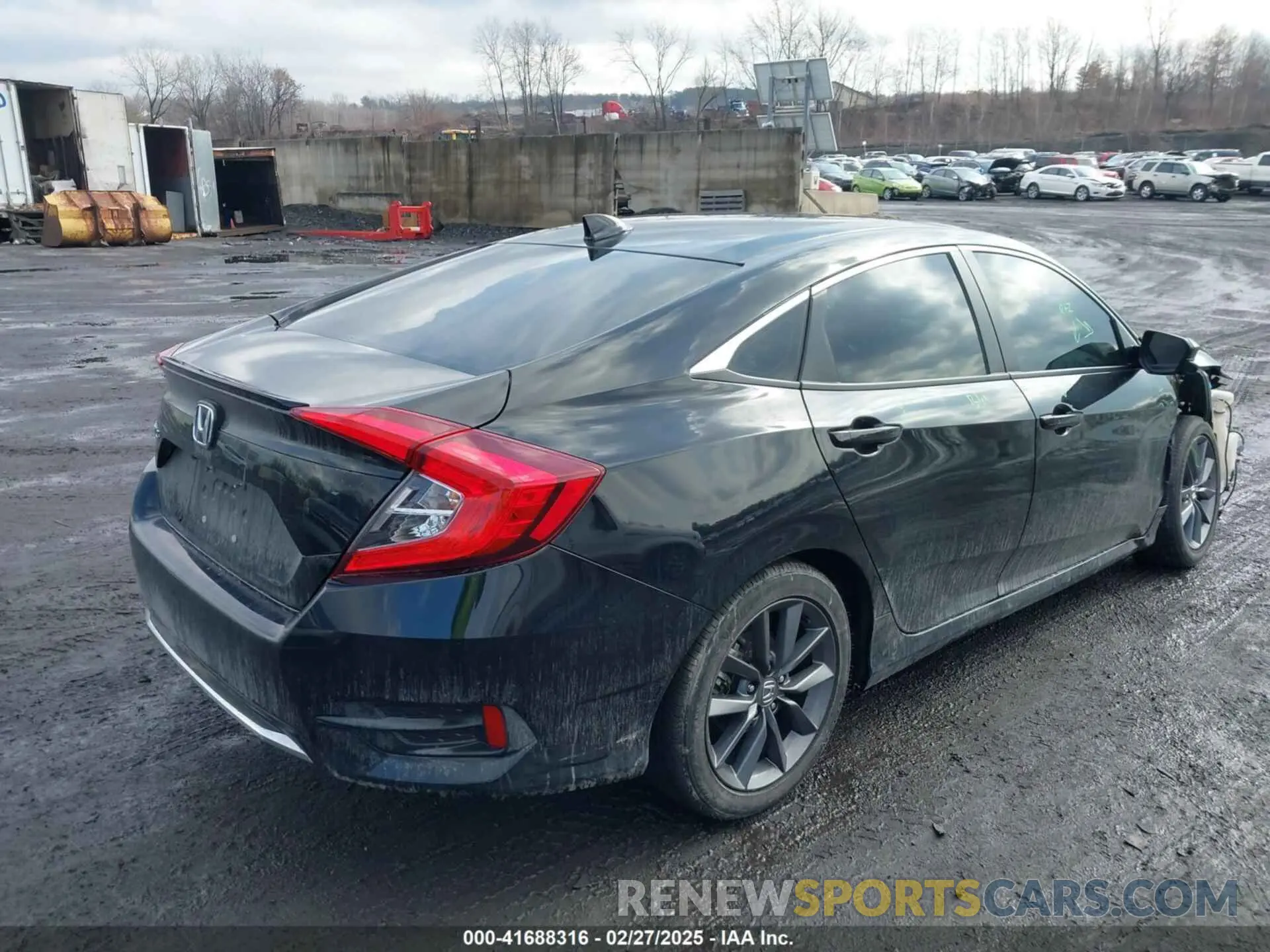 4 Фотография поврежденного автомобиля 2HGFC1F35MH704643 HONDA CIVIC 2021