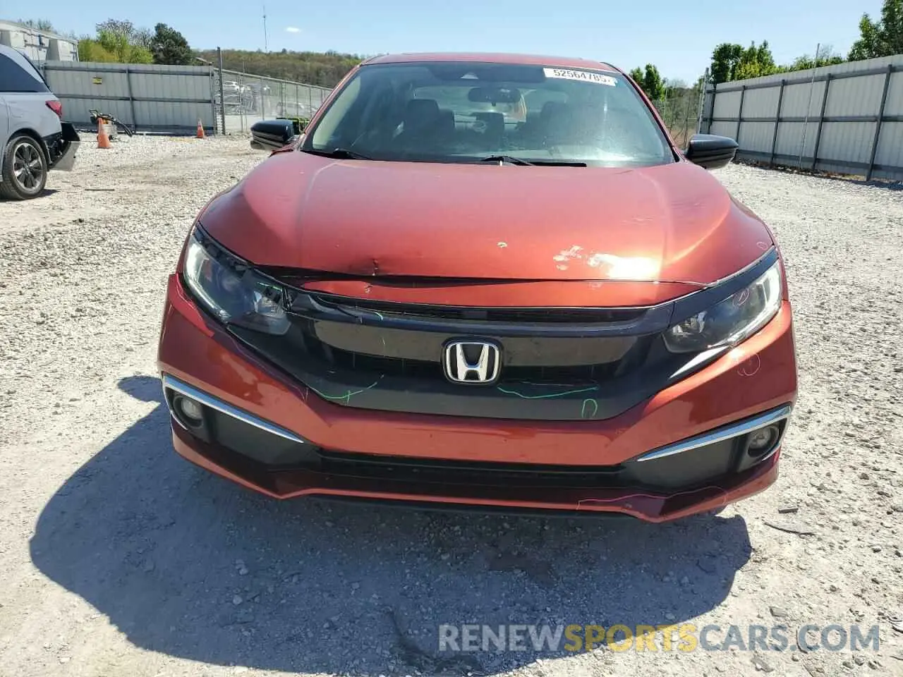 5 Photograph of a damaged car 2HGFC1F36MH700391 HONDA CIVIC 2021