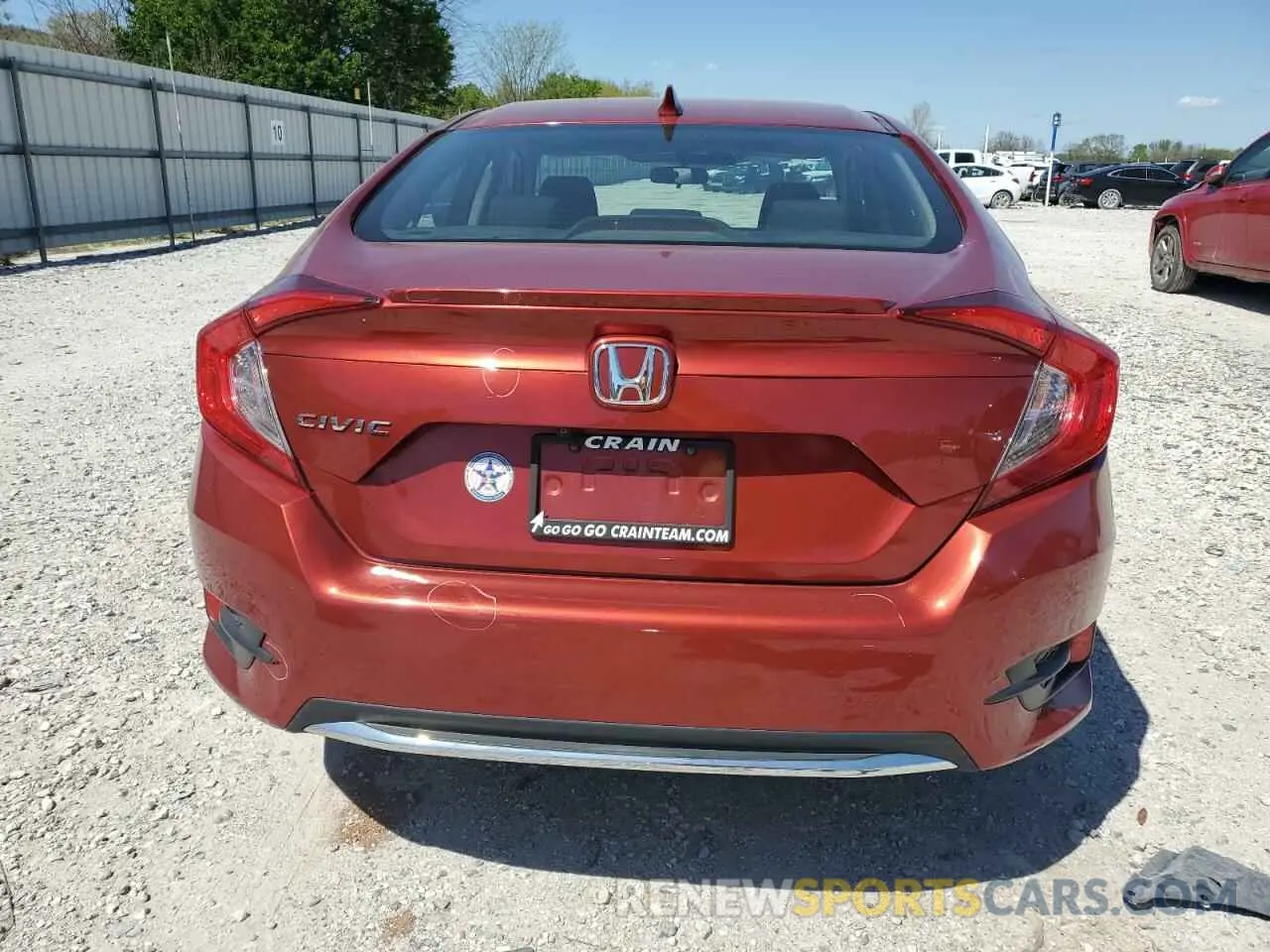 6 Photograph of a damaged car 2HGFC1F36MH700391 HONDA CIVIC 2021
