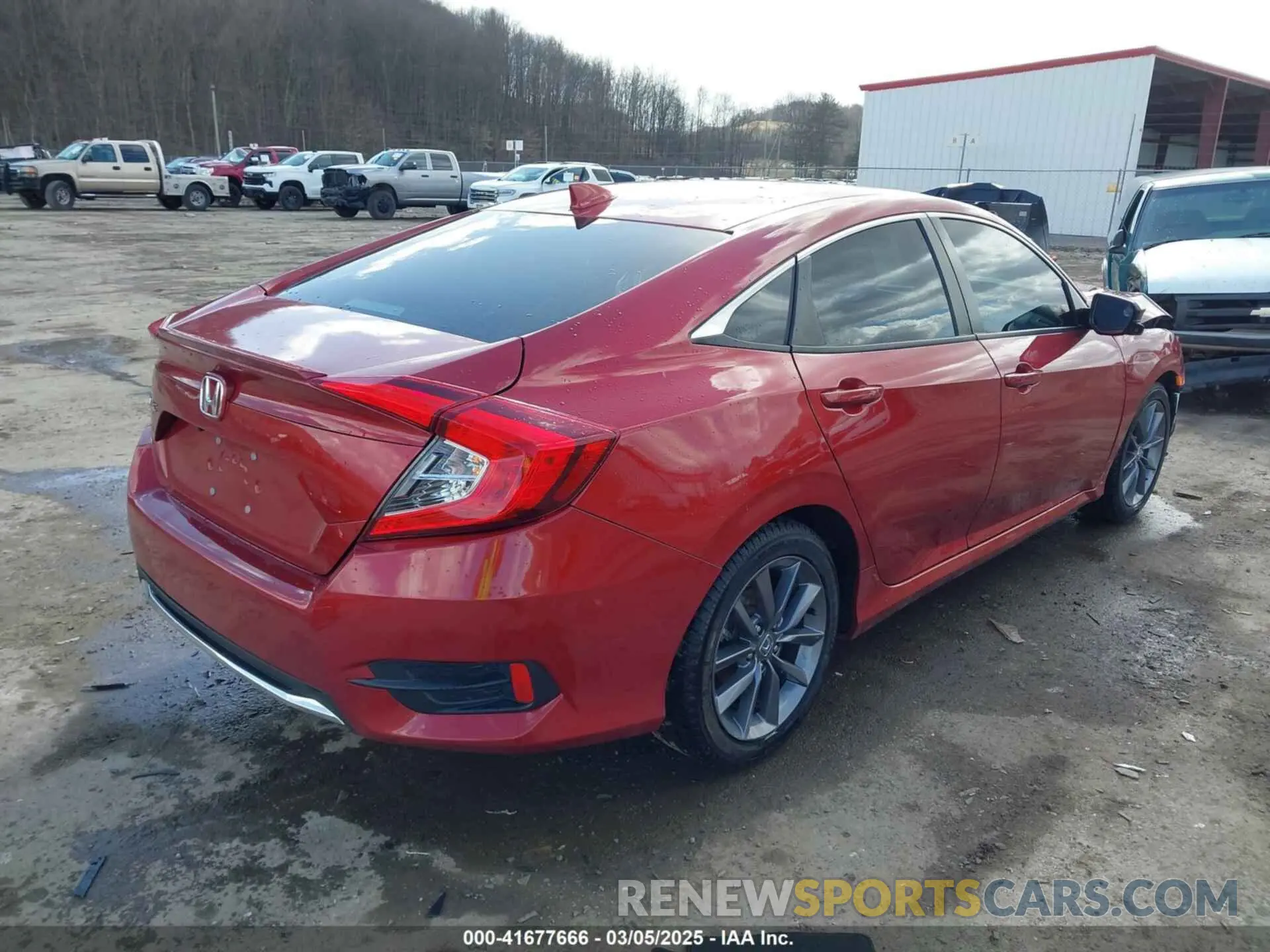 4 Photograph of a damaged car 2HGFC1F36MH703954 HONDA CIVIC 2021