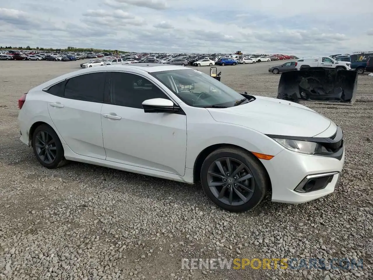 4 Photograph of a damaged car 2HGFC1F37MH701713 HONDA CIVIC 2021