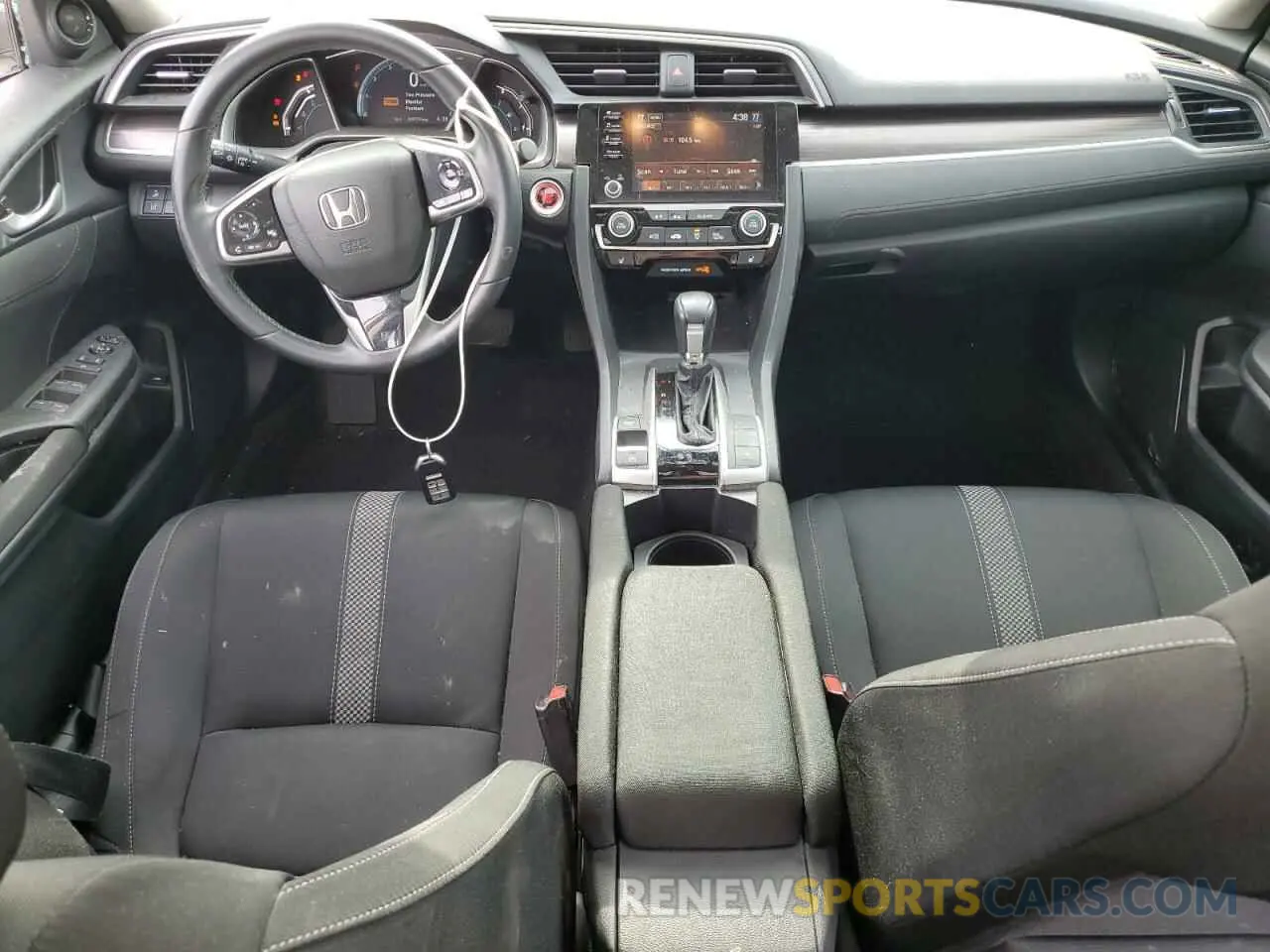 8 Photograph of a damaged car 2HGFC1F37MH701713 HONDA CIVIC 2021