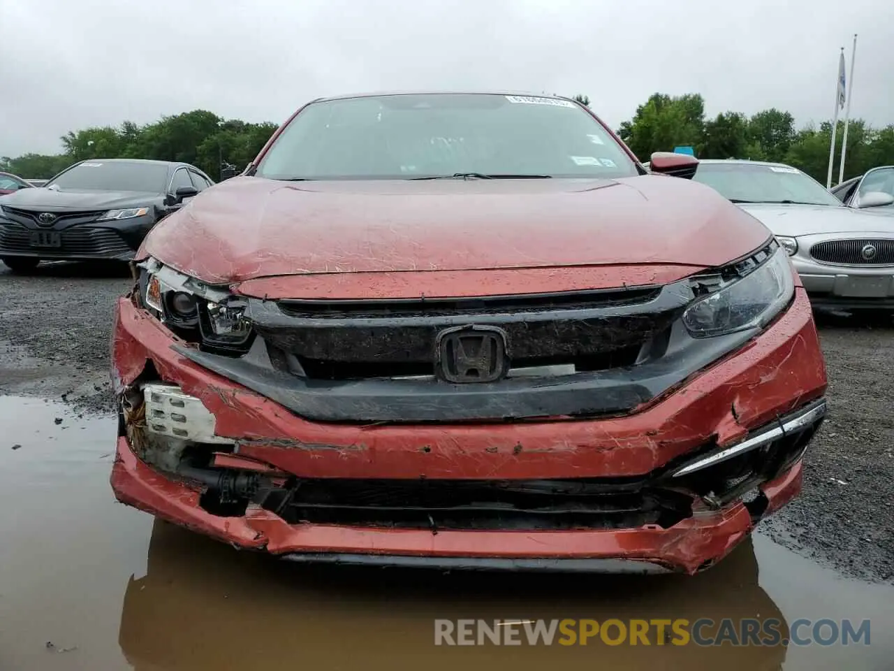5 Photograph of a damaged car 2HGFC1F37MH702750 HONDA CIVIC 2021