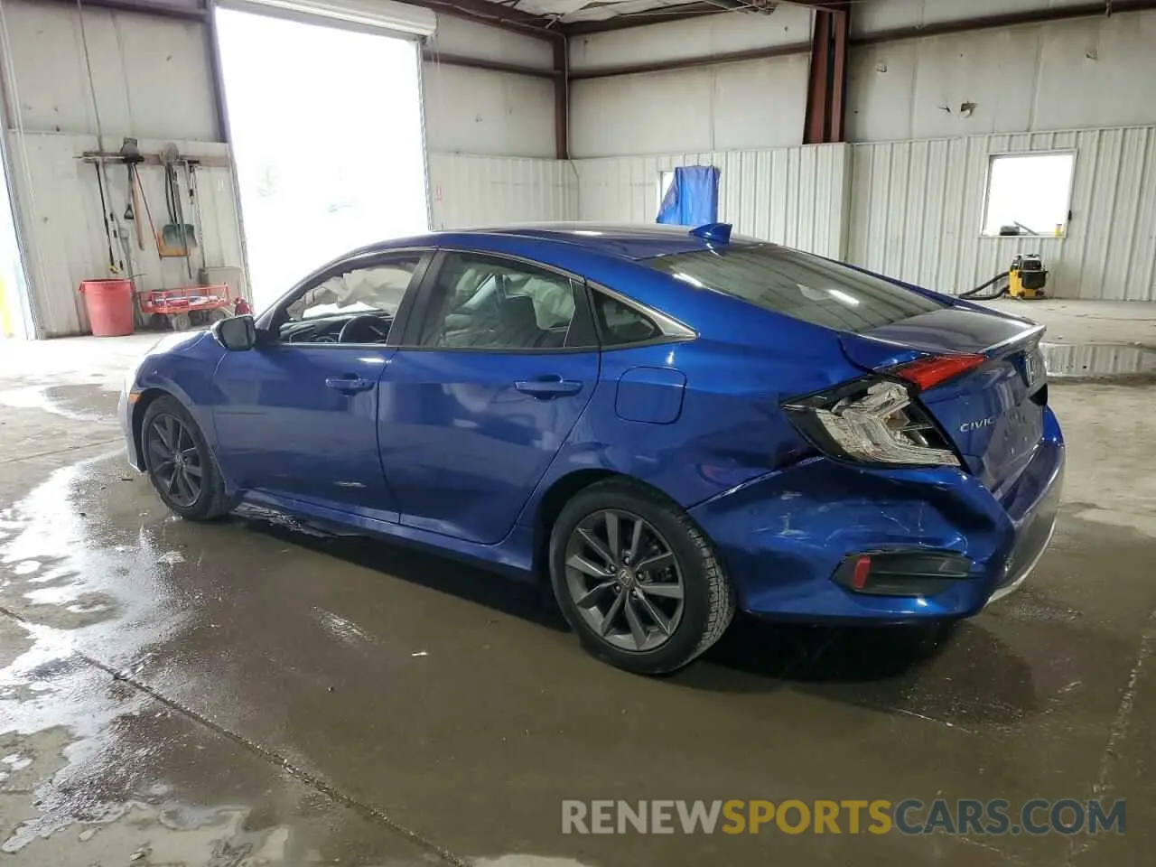 2 Photograph of a damaged car 2HGFC1F39MH705701 HONDA CIVIC 2021