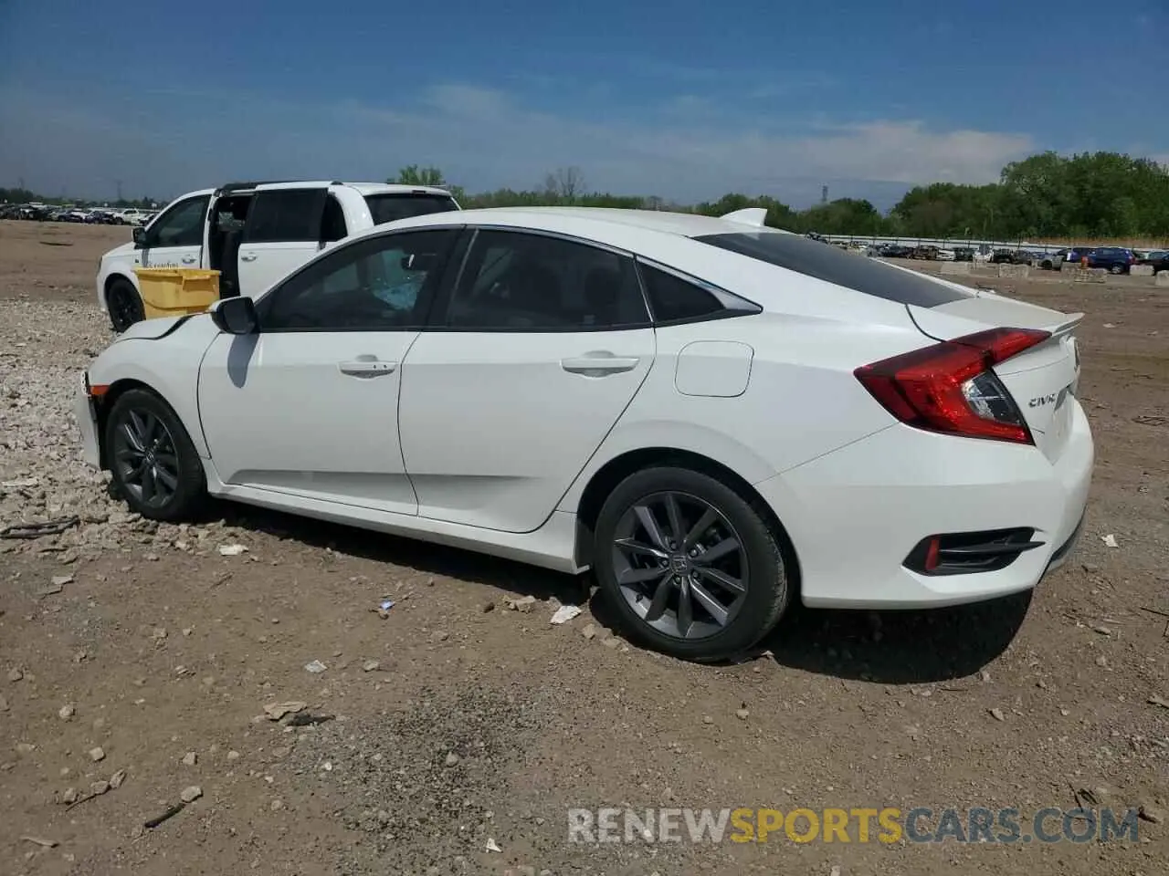 2 Photograph of a damaged car 2HGFC1F71MH701824 HONDA CIVIC 2021