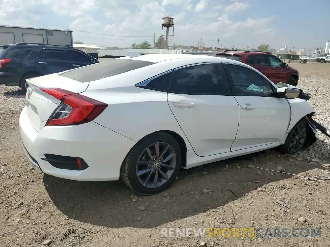3 Photograph of a damaged car 2HGFC1F71MH701824 HONDA CIVIC 2021