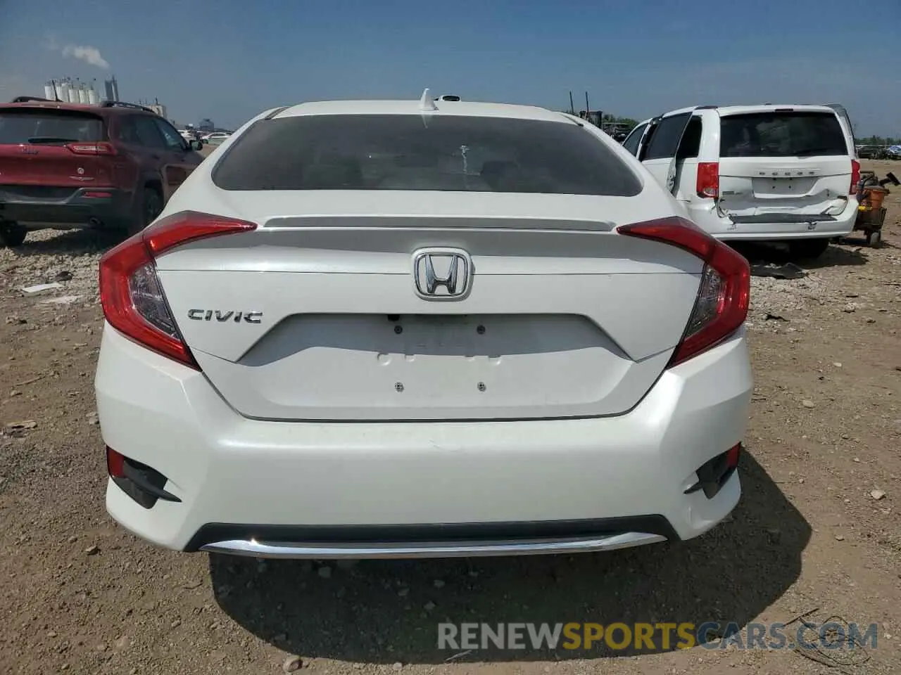 6 Photograph of a damaged car 2HGFC1F71MH701824 HONDA CIVIC 2021