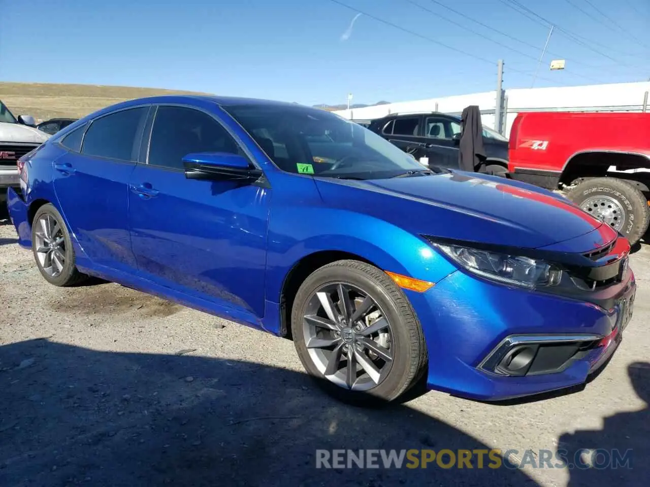 4 Фотография поврежденного автомобиля 2HGFC1F76MH706260 HONDA CIVIC 2021