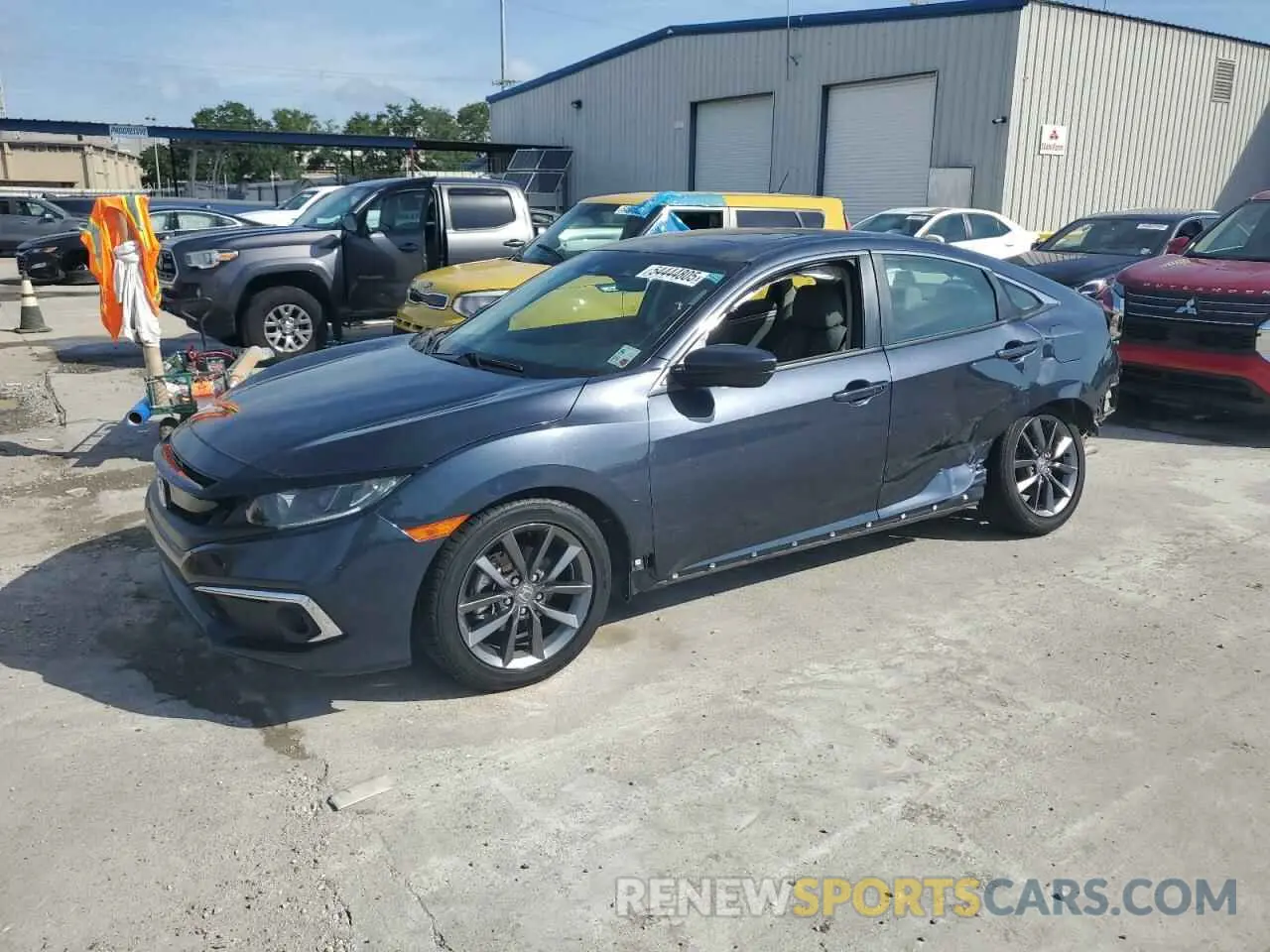 1 Photograph of a damaged car 2HGFC1F77MH700483 HONDA CIVIC 2021