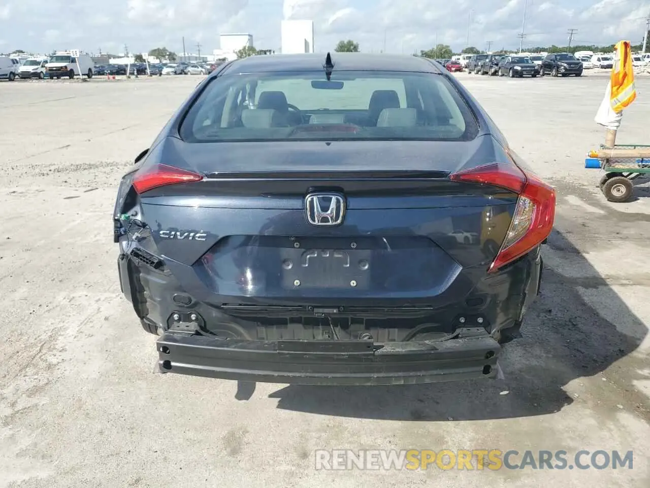 6 Photograph of a damaged car 2HGFC1F77MH700483 HONDA CIVIC 2021