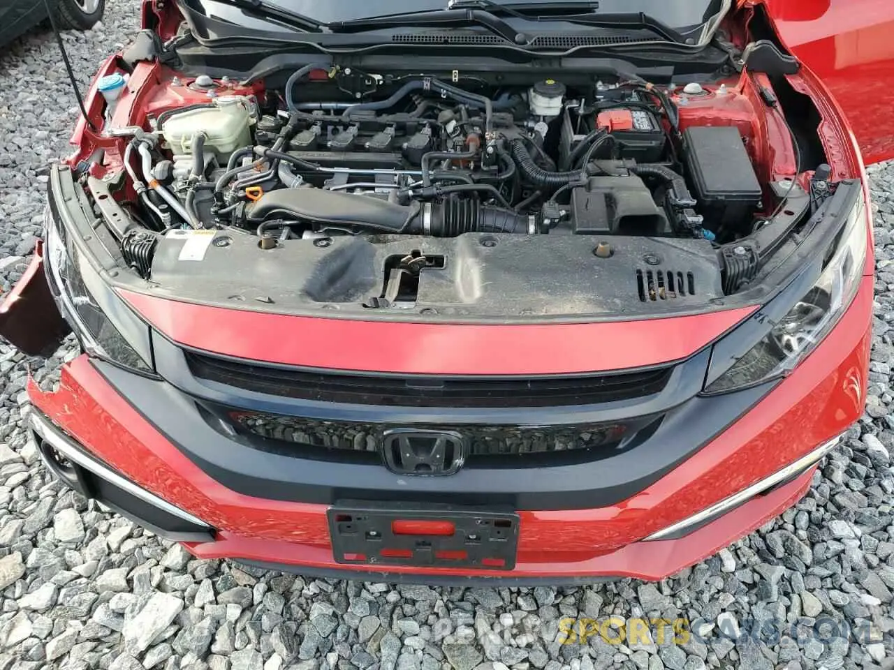 11 Photograph of a damaged car 2HGFC1F78MH701898 HONDA CIVIC 2021