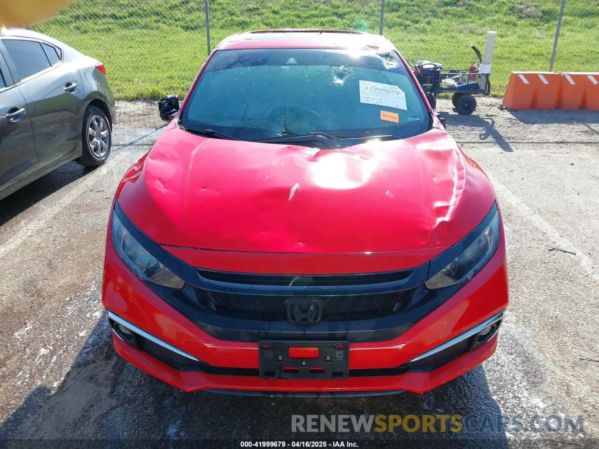 12 Photograph of a damaged car 2HGFC1F78MH706292 HONDA CIVIC 2021