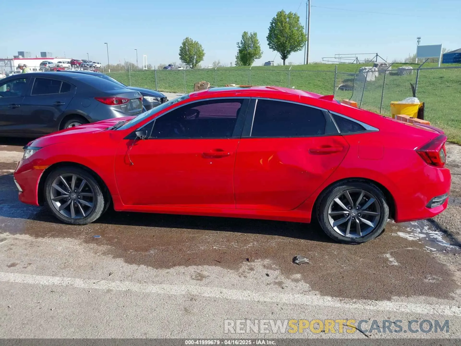 14 Photograph of a damaged car 2HGFC1F78MH706292 HONDA CIVIC 2021