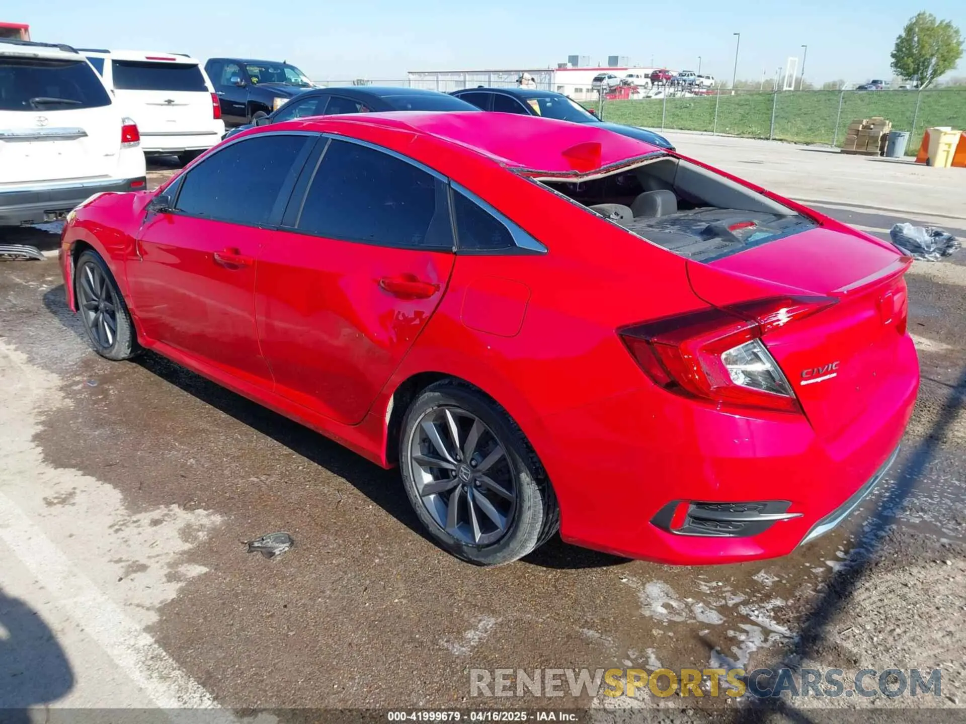 3 Photograph of a damaged car 2HGFC1F78MH706292 HONDA CIVIC 2021