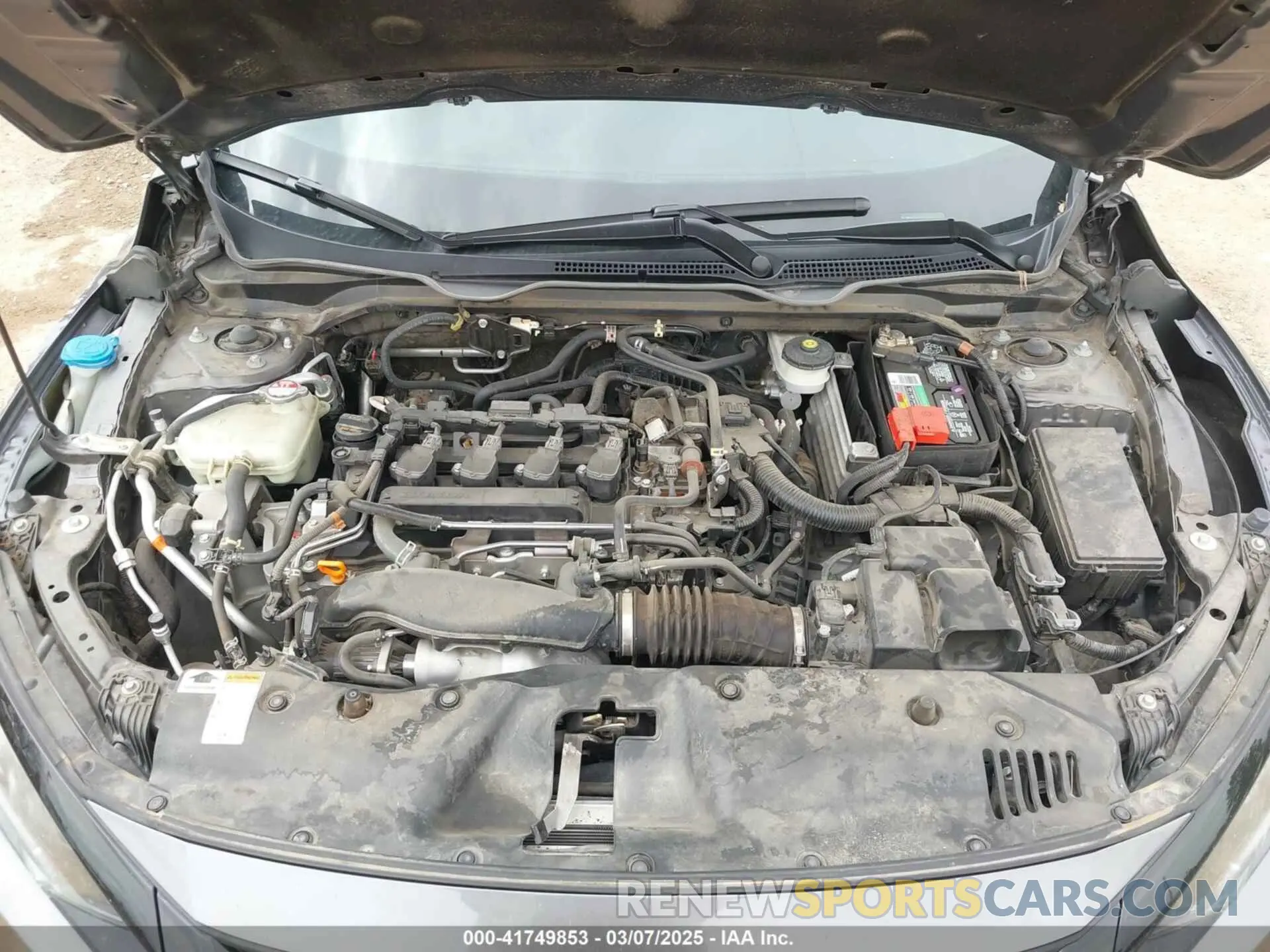 10 Photograph of a damaged car 2HGFC1F79MH706222 HONDA CIVIC 2021