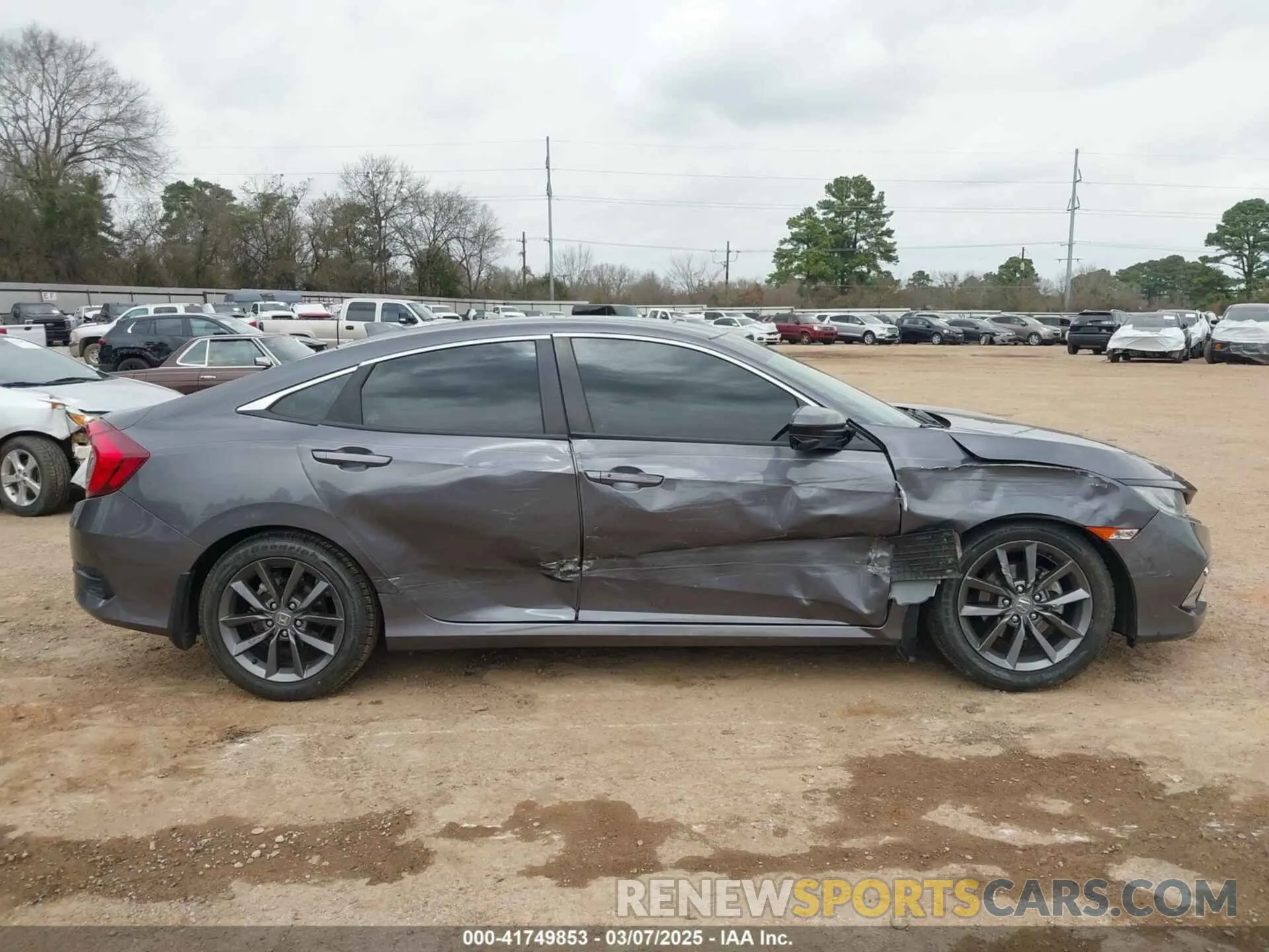 13 Photograph of a damaged car 2HGFC1F79MH706222 HONDA CIVIC 2021