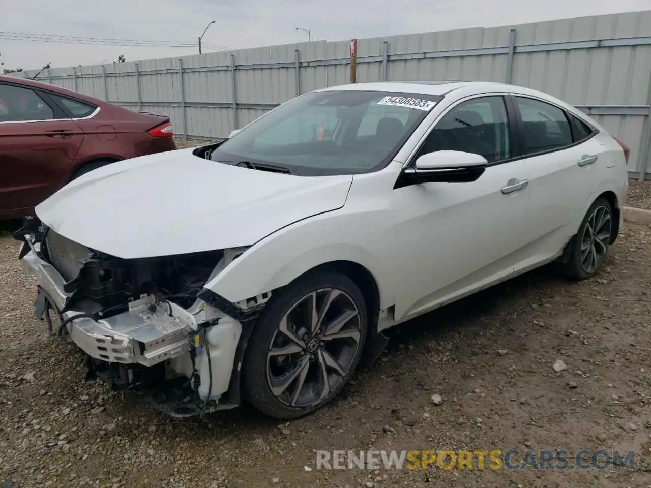1 Photograph of a damaged car 2HGFC1F96MH101432 HONDA CIVIC 2021