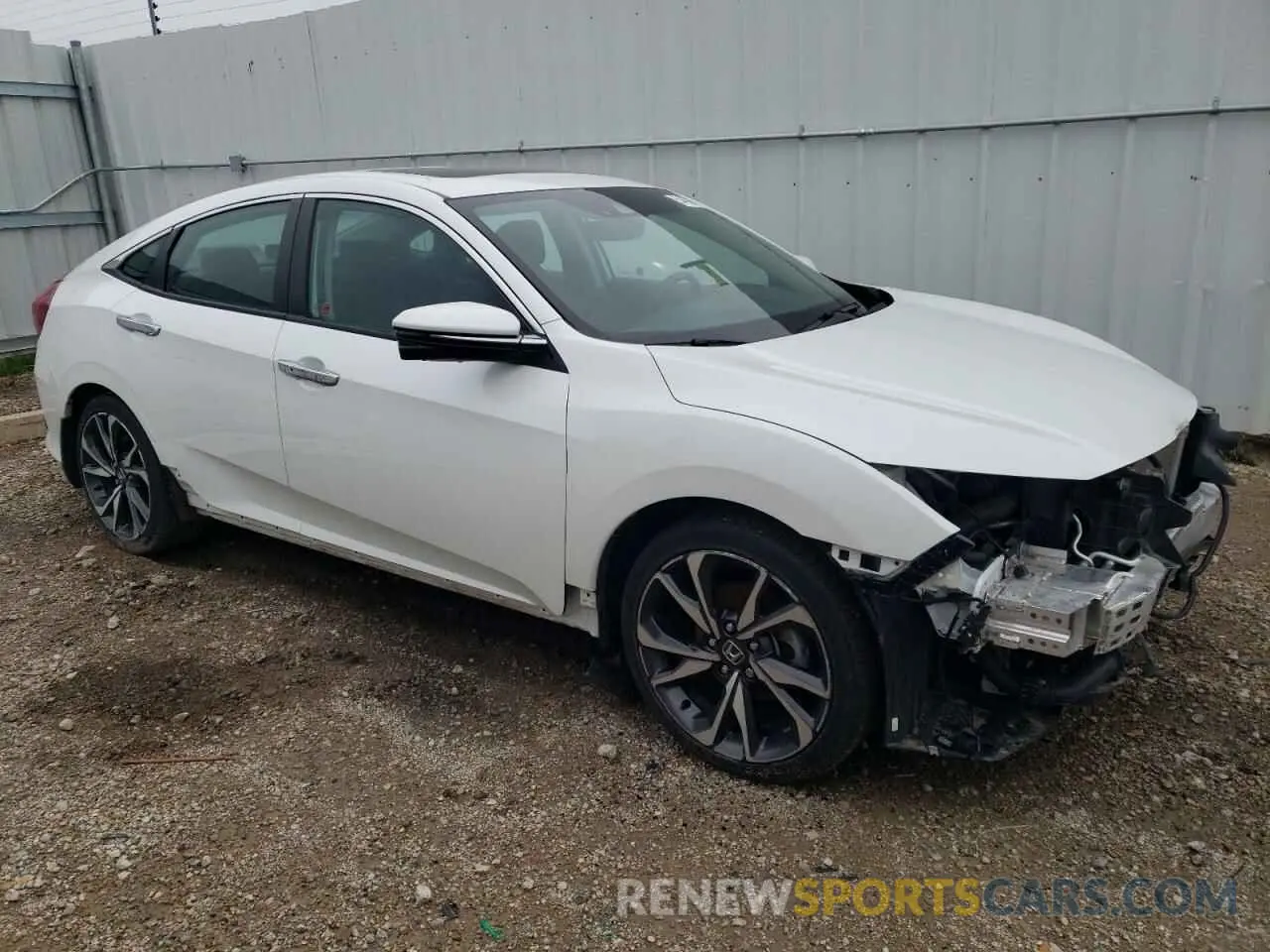 4 Photograph of a damaged car 2HGFC1F96MH101432 HONDA CIVIC 2021