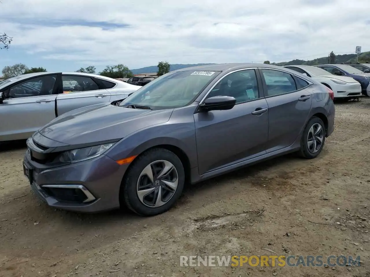 1 Photograph of a damaged car 2HGFC2F60MH524020 HONDA CIVIC 2021