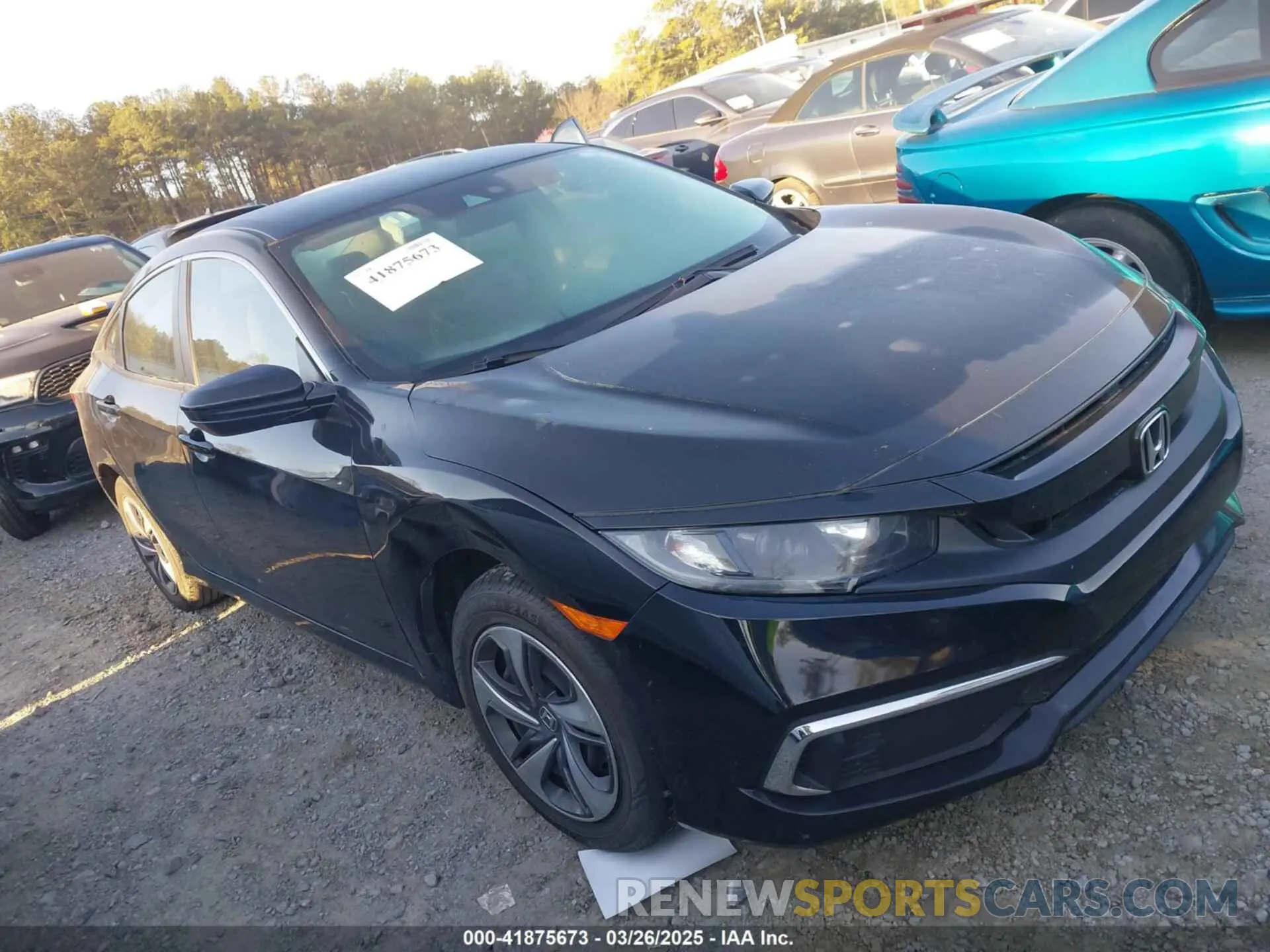 1 Photograph of a damaged car 2HGFC2F60MH547670 HONDA CIVIC 2021