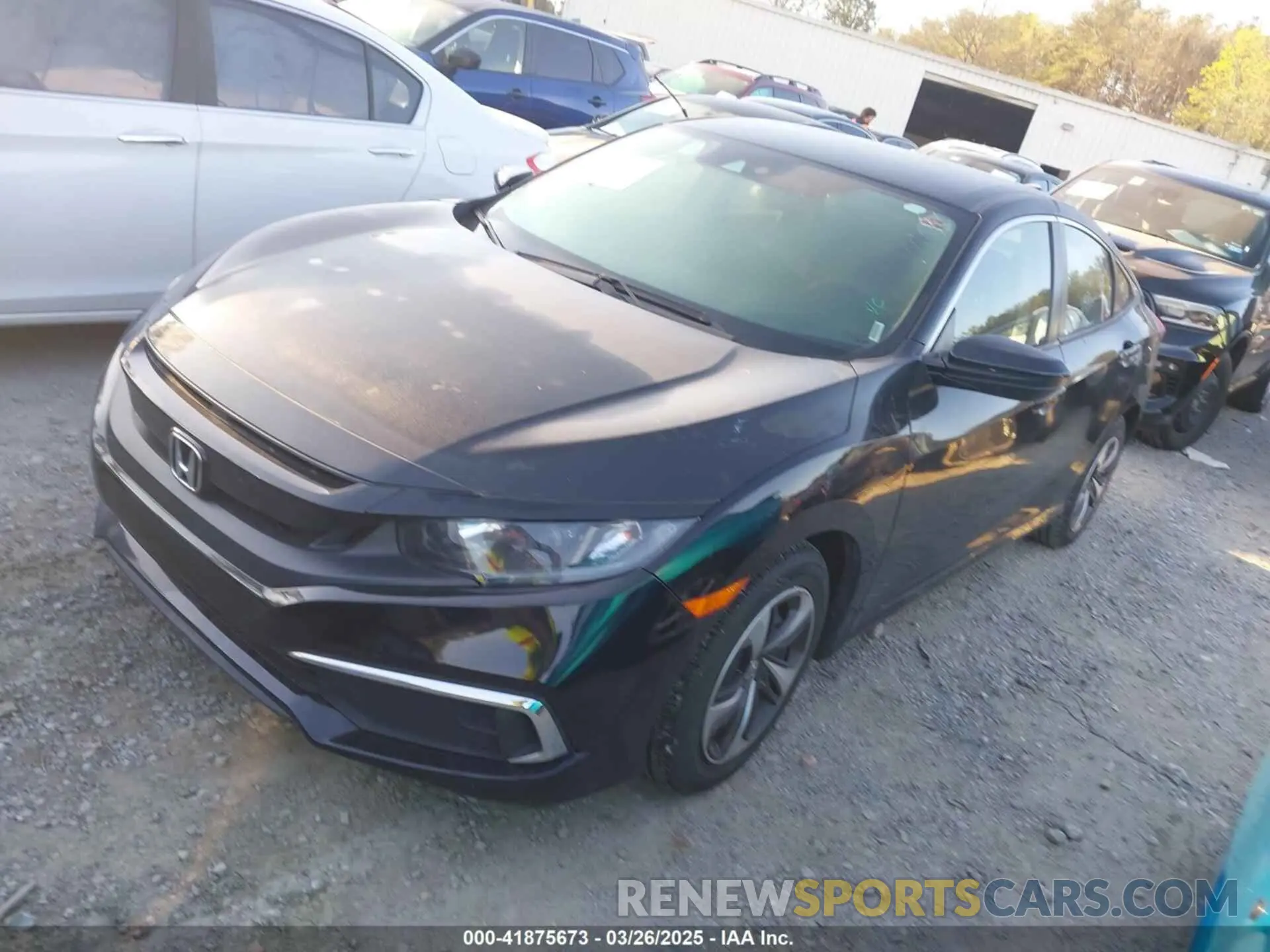 2 Photograph of a damaged car 2HGFC2F60MH547670 HONDA CIVIC 2021